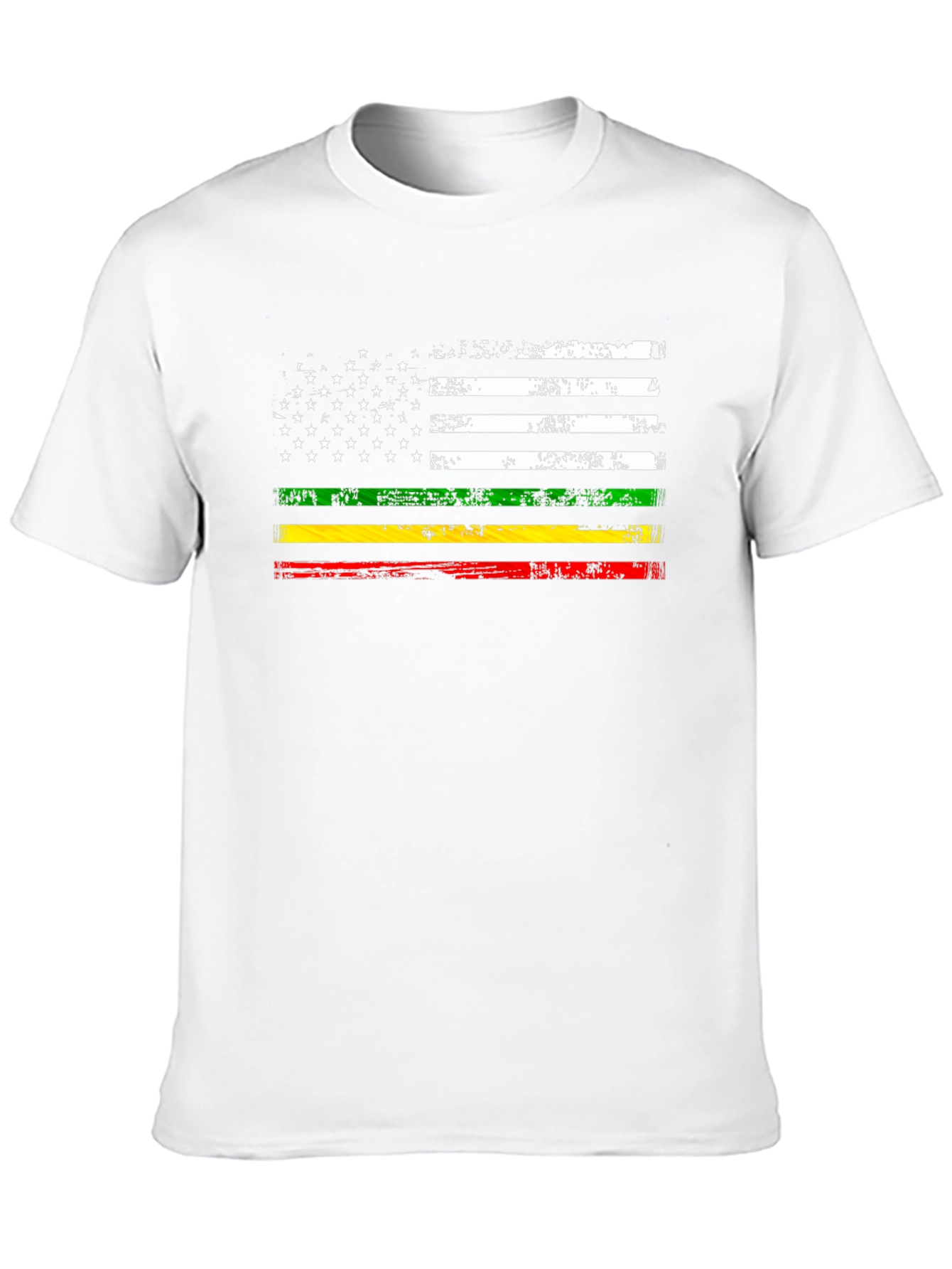 American Flag Support Graphic T-Shirt