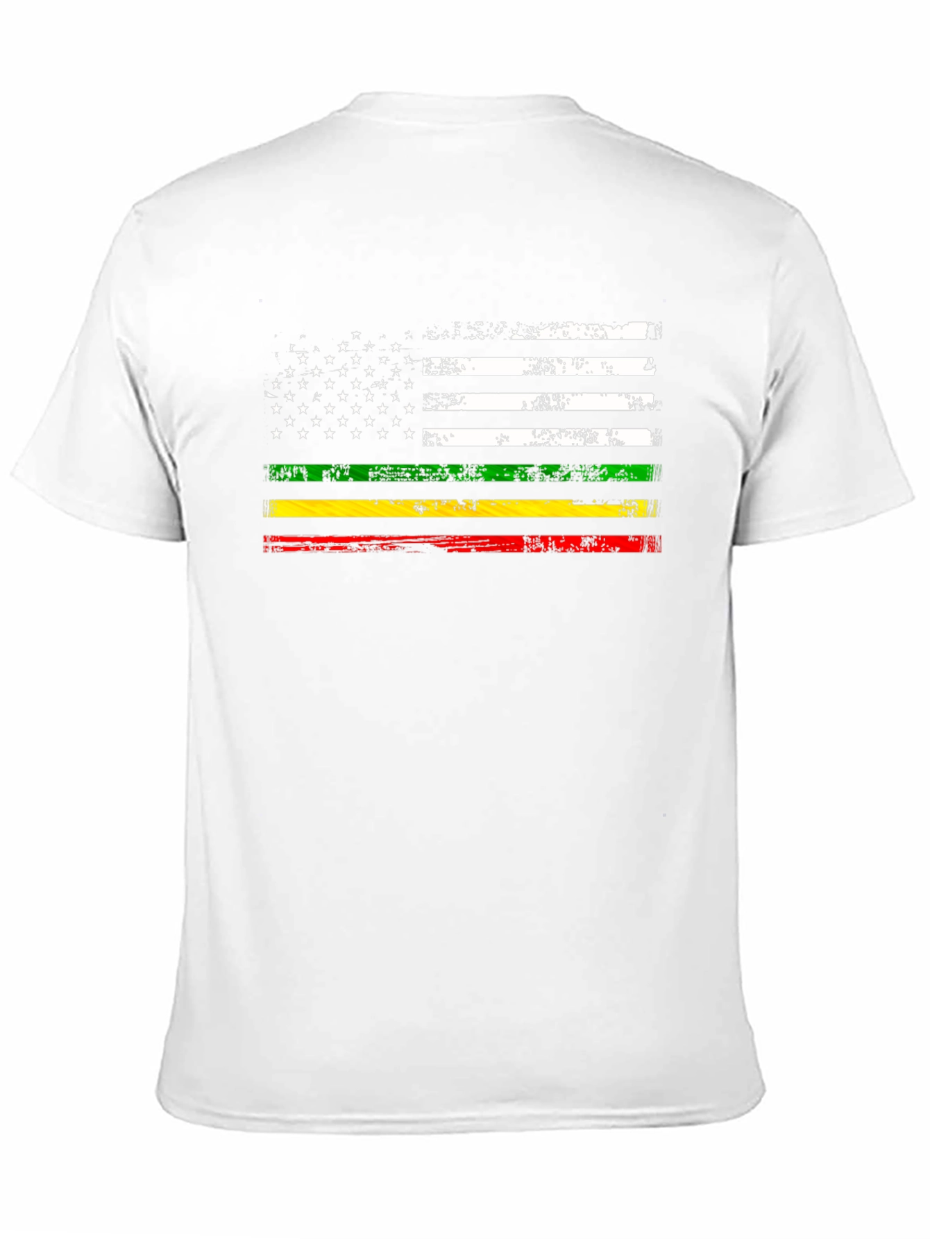 American Flag Support Graphic T-Shirt