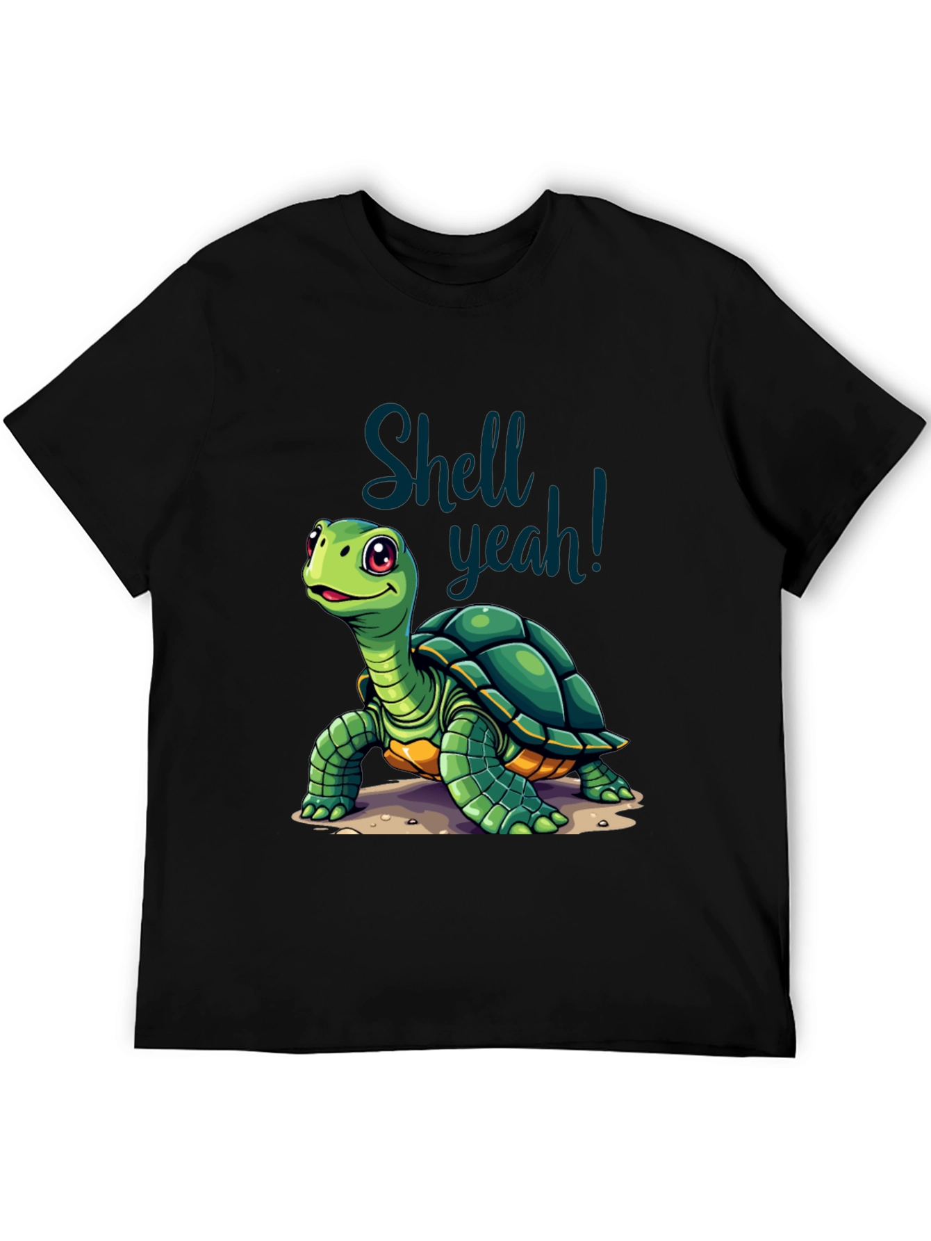 Shell Yeah! Turtle Graphic T-Shirt