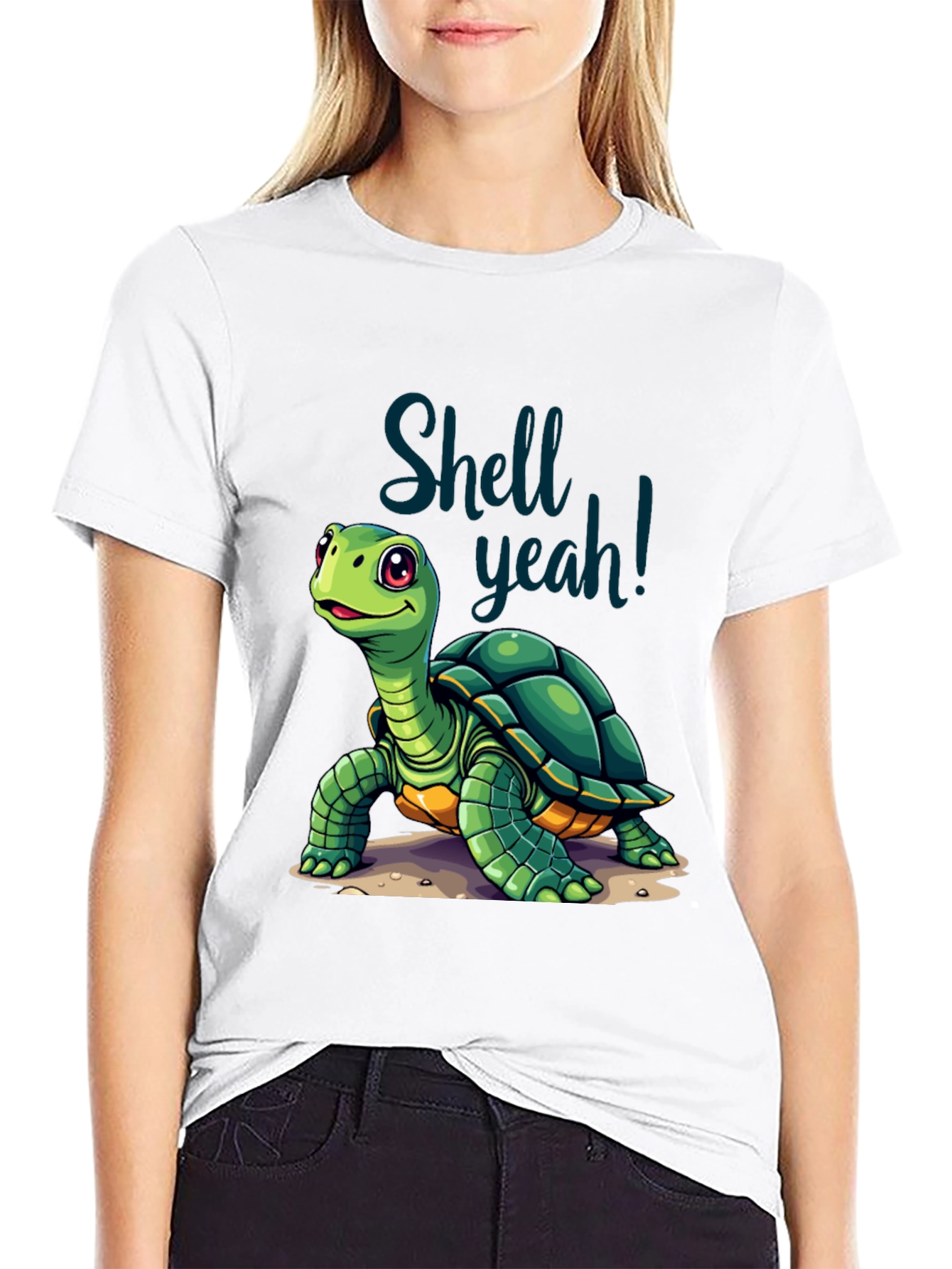 Shell Yeah! Turtle Graphic T-Shirt
