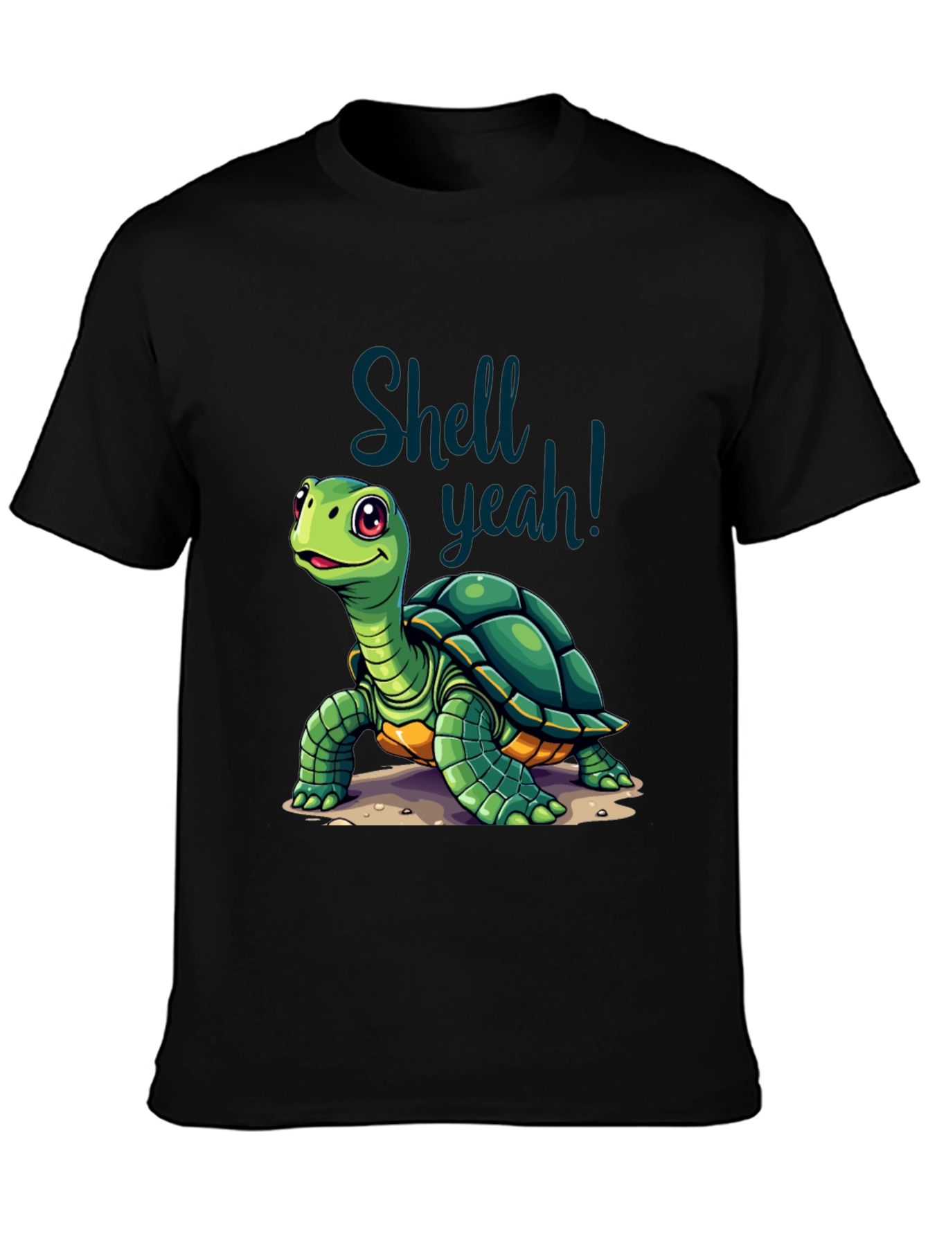 Shell Yeah! Turtle Graphic T-Shirt