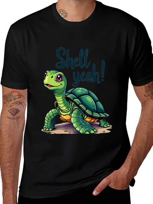 Shell Yeah! Turtle Graphic T-Shirt