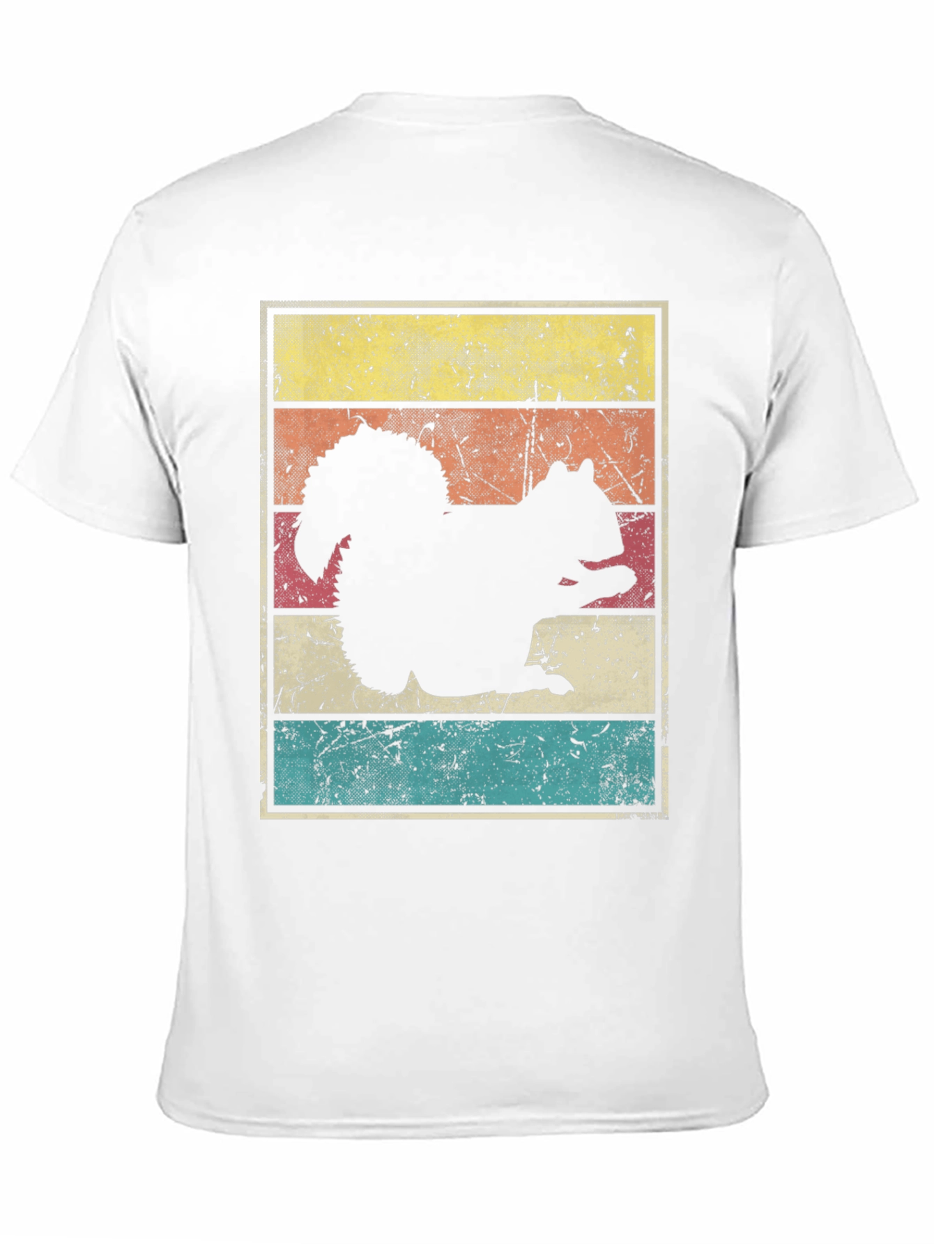 Retro Squirrel Graphic T-Shirt