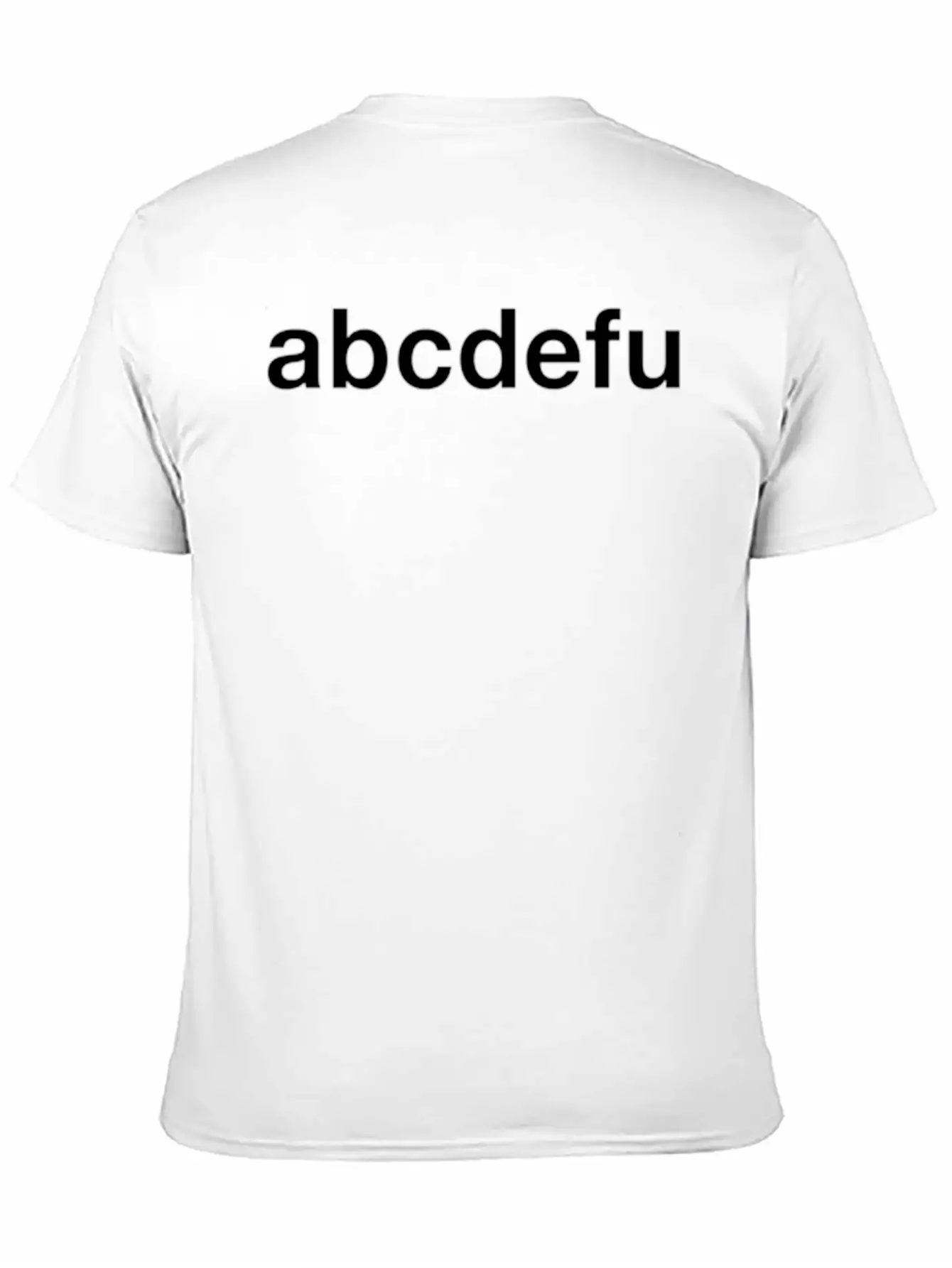 Abcdefu Moody And Emotional Comfortable Minimalist Graphic Tee – Summer Style Essential