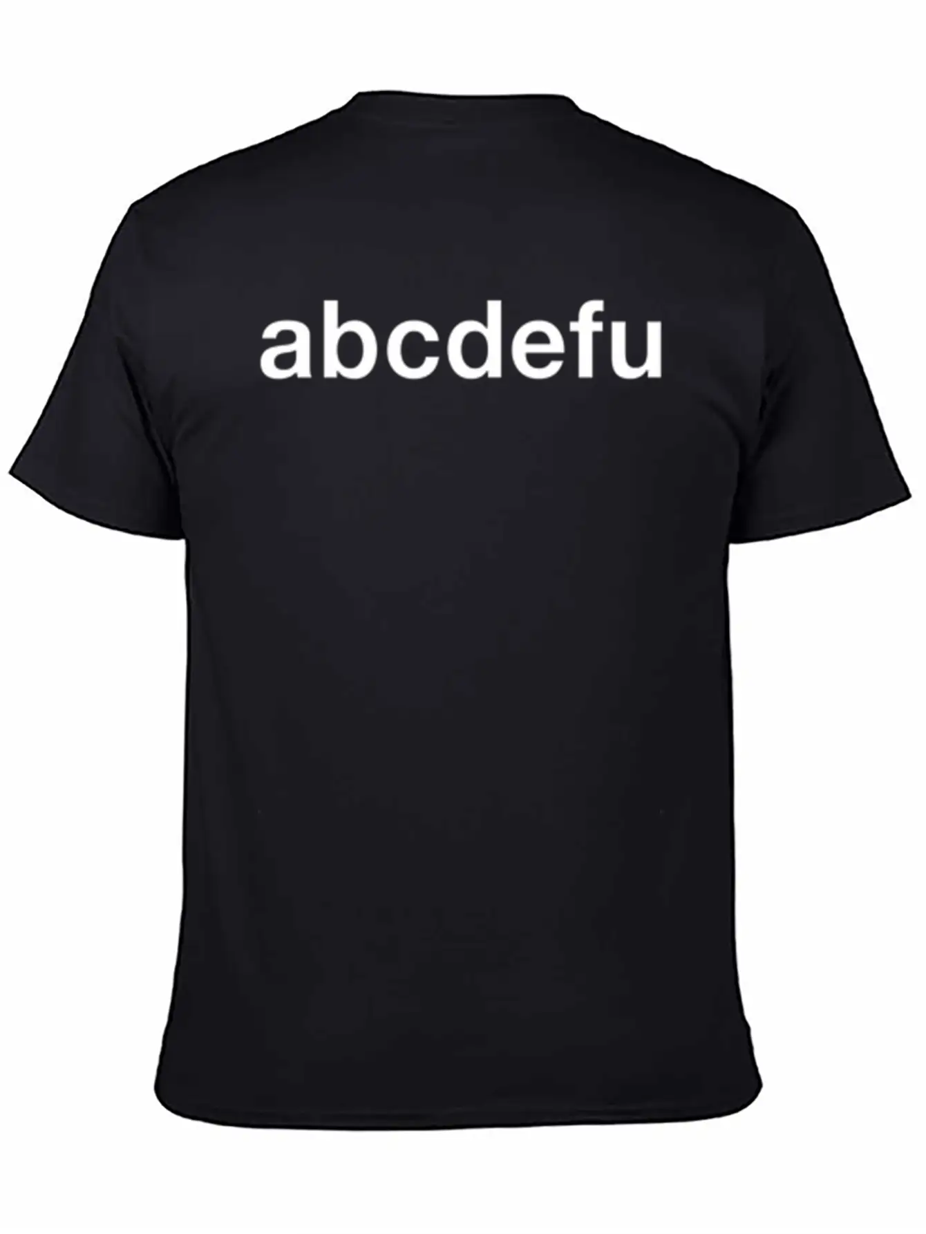 Abcdefu Moody And Emotional Comfortable Minimalist Graphic Tee – Summer Style Essential