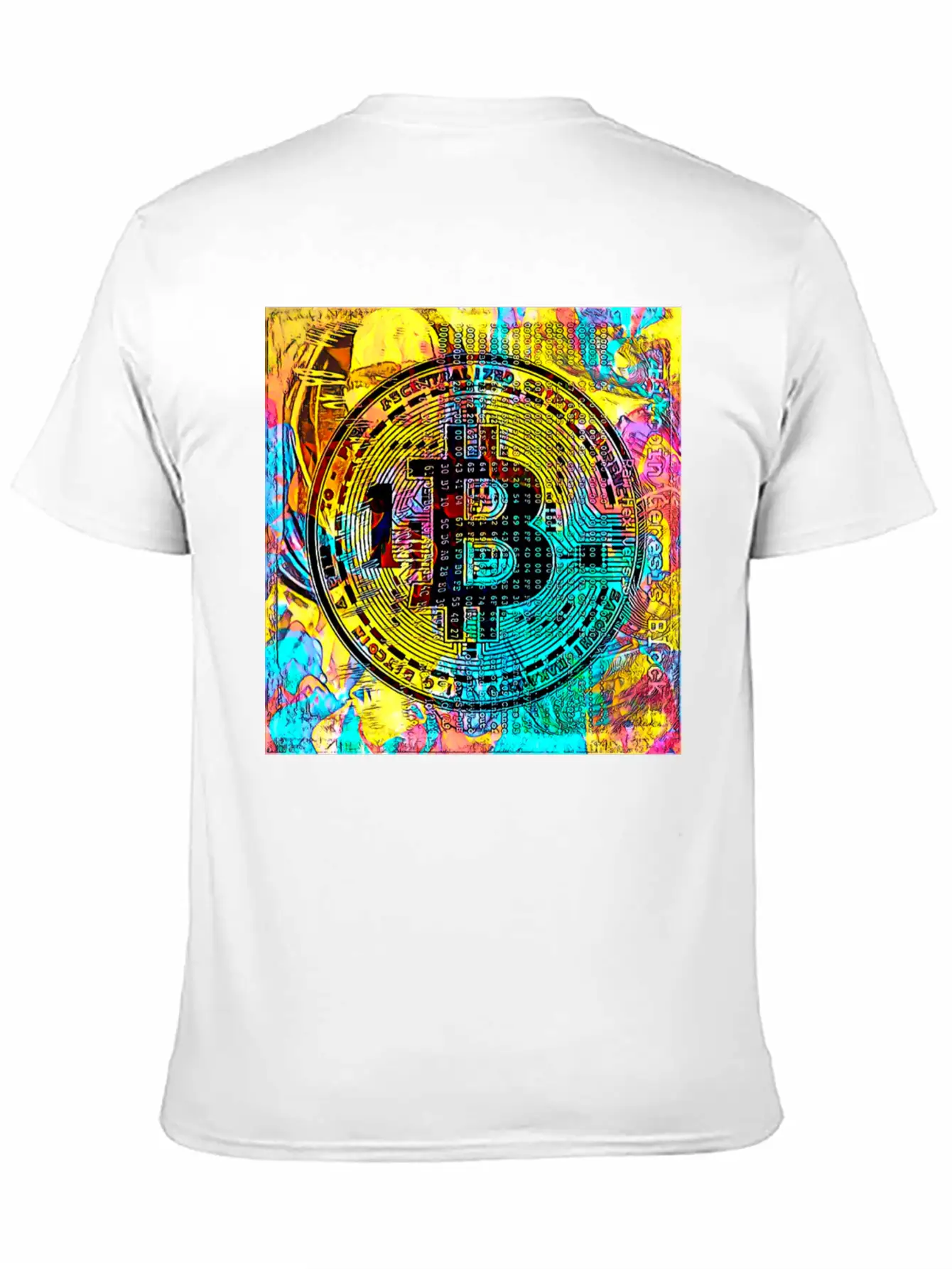 Abstract BTC Comfortable Minimalist Graphic Tee – Summer Style Essential