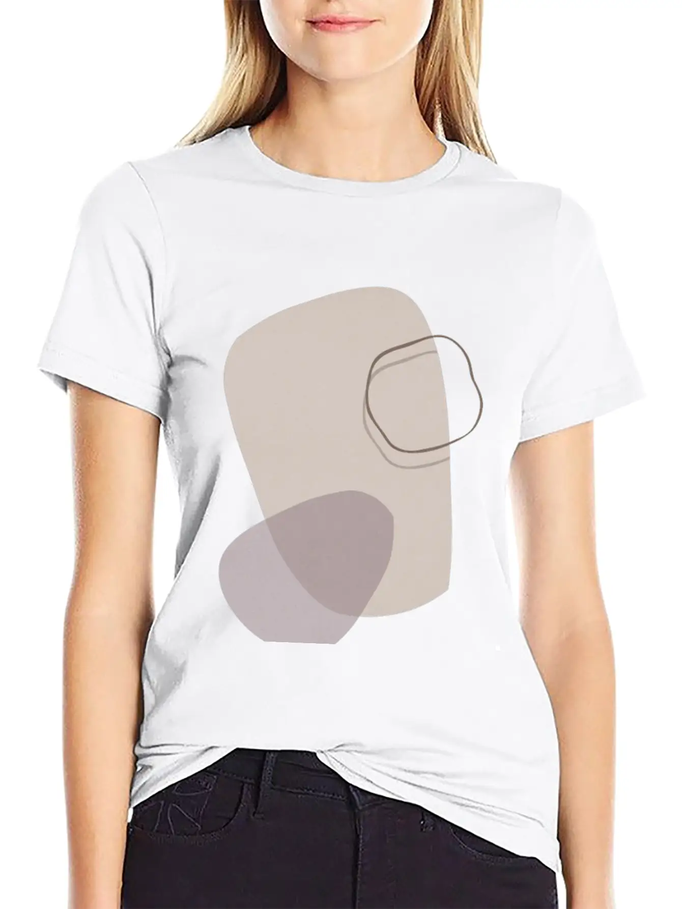 Abstract Shapes 11 Timeless Short Sleeve Tee – Comfy And Minimalist Design
