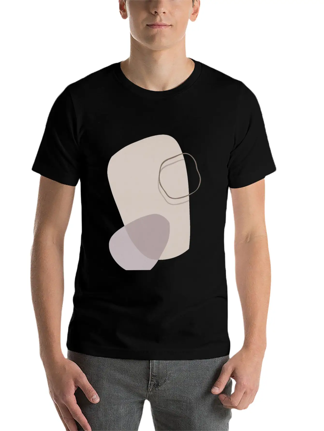 Abstract Shapes 11 Timeless Short Sleeve Tee – Comfy And Minimalist Design