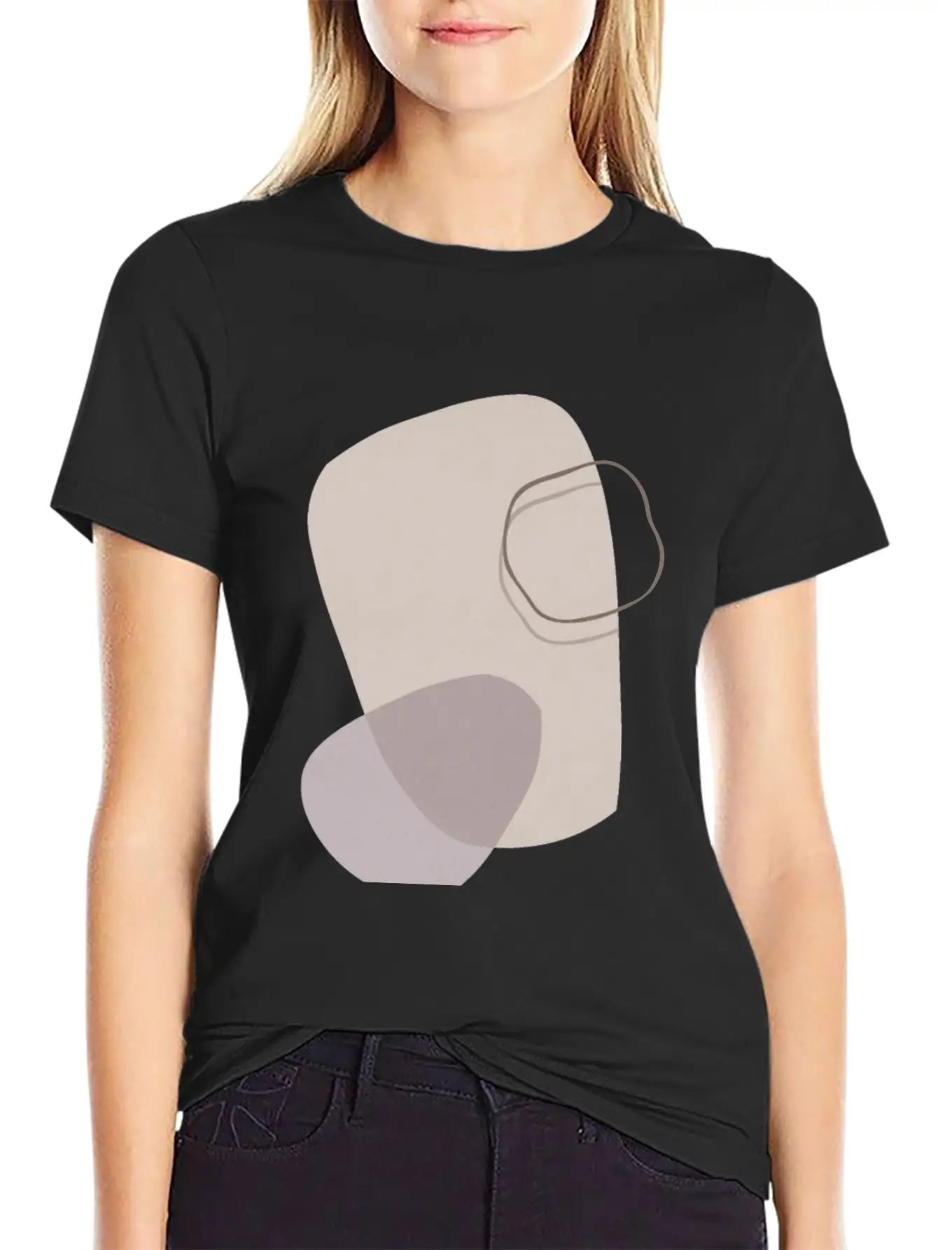 Abstract Shapes 11 Timeless Short Sleeve Tee – Comfy And Minimalist Design