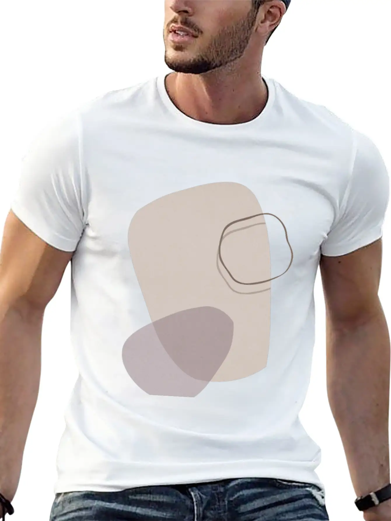 Abstract Shapes 11 Timeless Short Sleeve Tee – Comfy And Minimalist Design