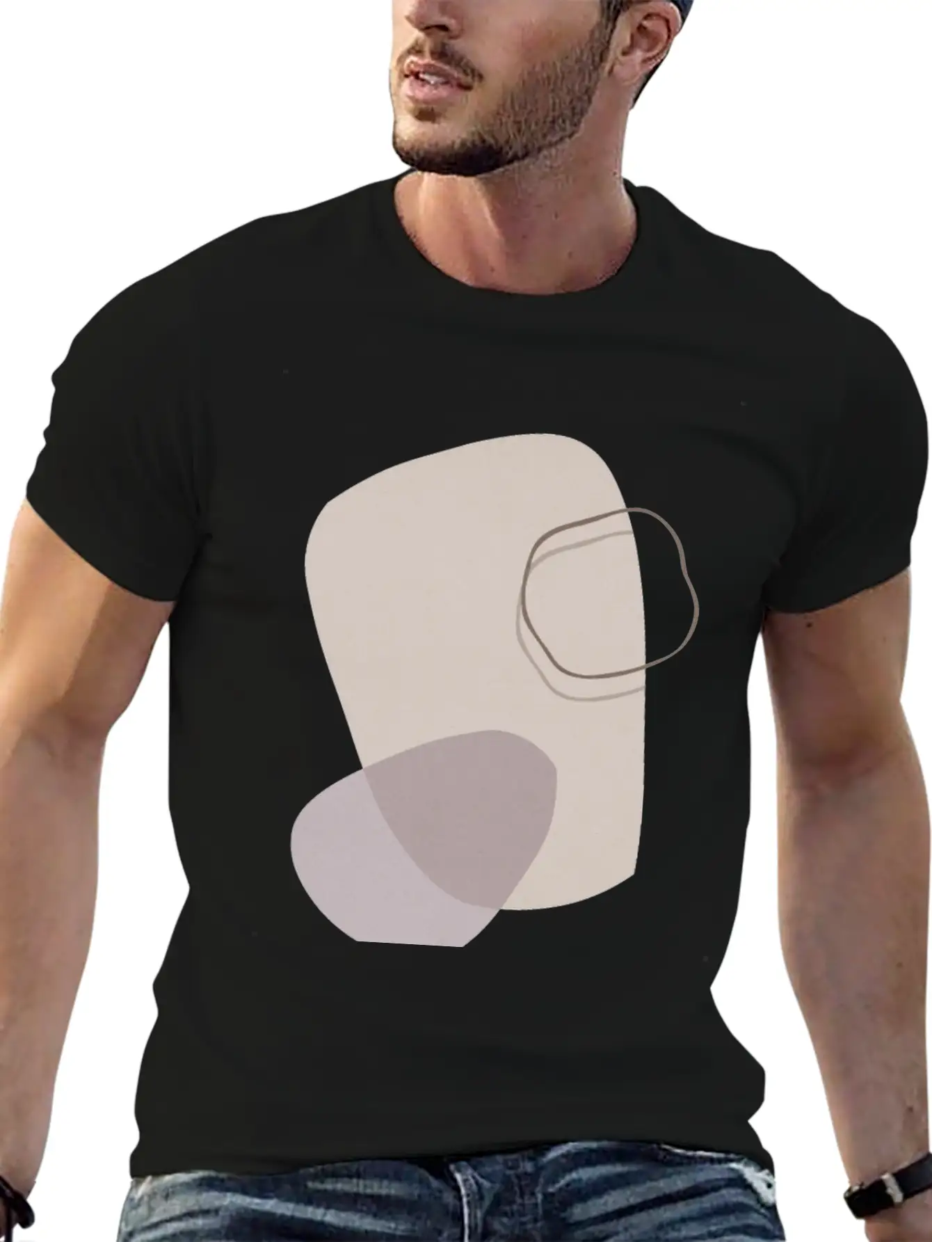 Abstract Shapes 11 Timeless Short Sleeve Tee – Comfy And Minimalist Design