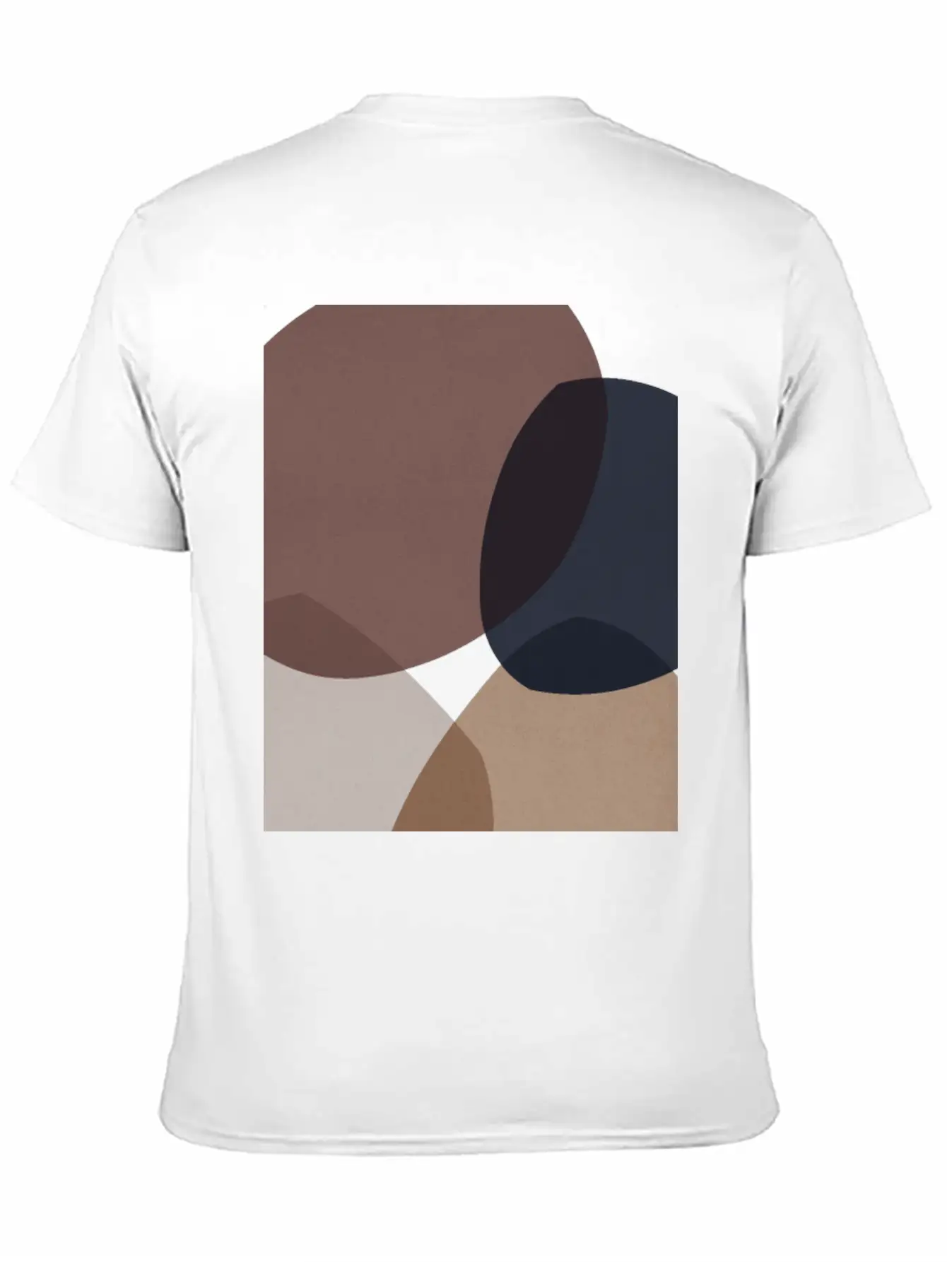 Abstract Shapes 8 Comfortable Minimalist Graphic Tee – Summer Style Essential