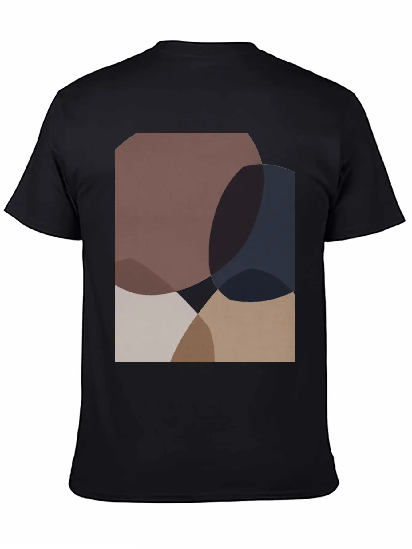 Abstract Shapes 8 Comfortable Minimalist Graphic Tee – Summer Style Essential
