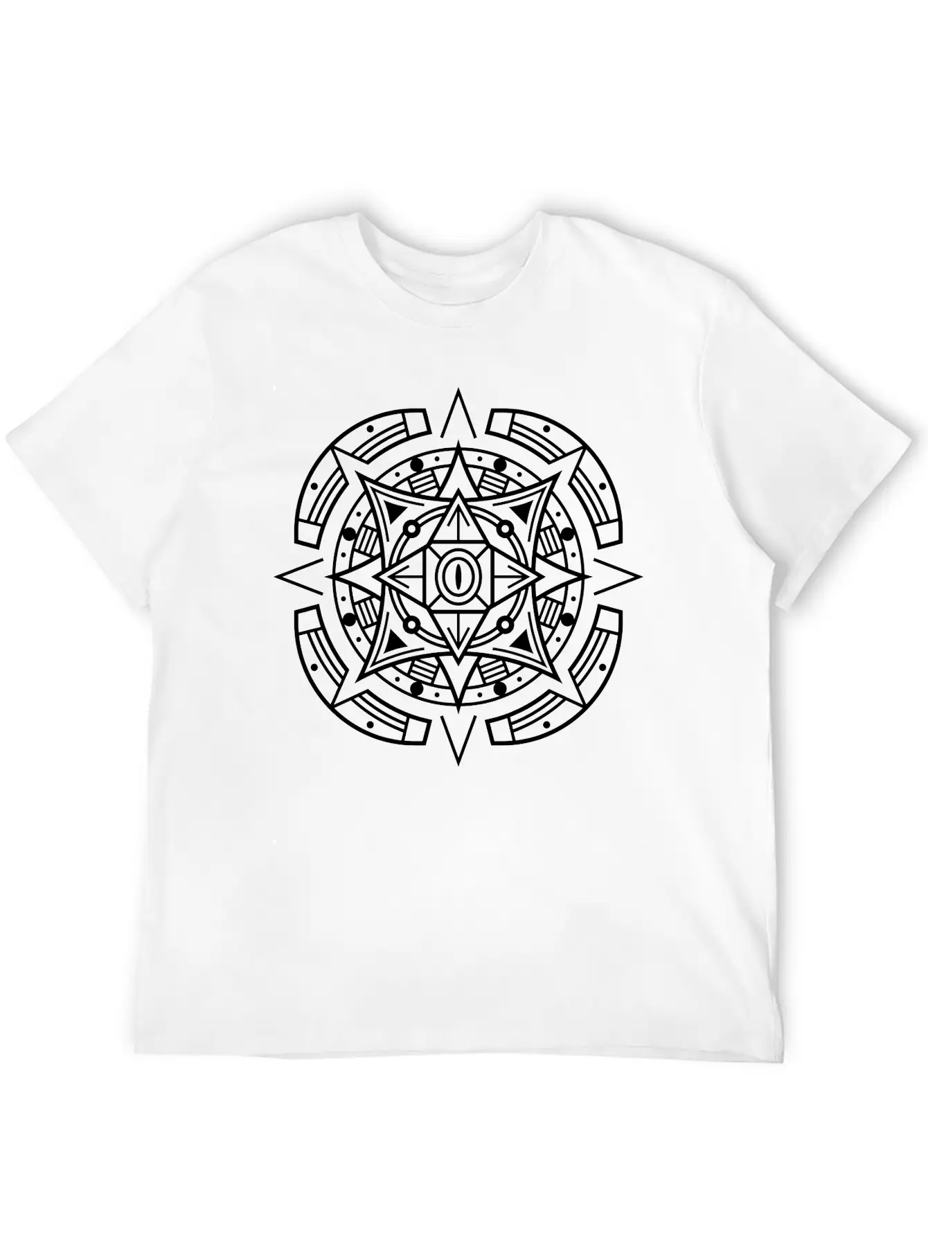 Abstract Symmetry - Eye Stylish Everyday T-Shirt – Unisex Basic Cotton Tee