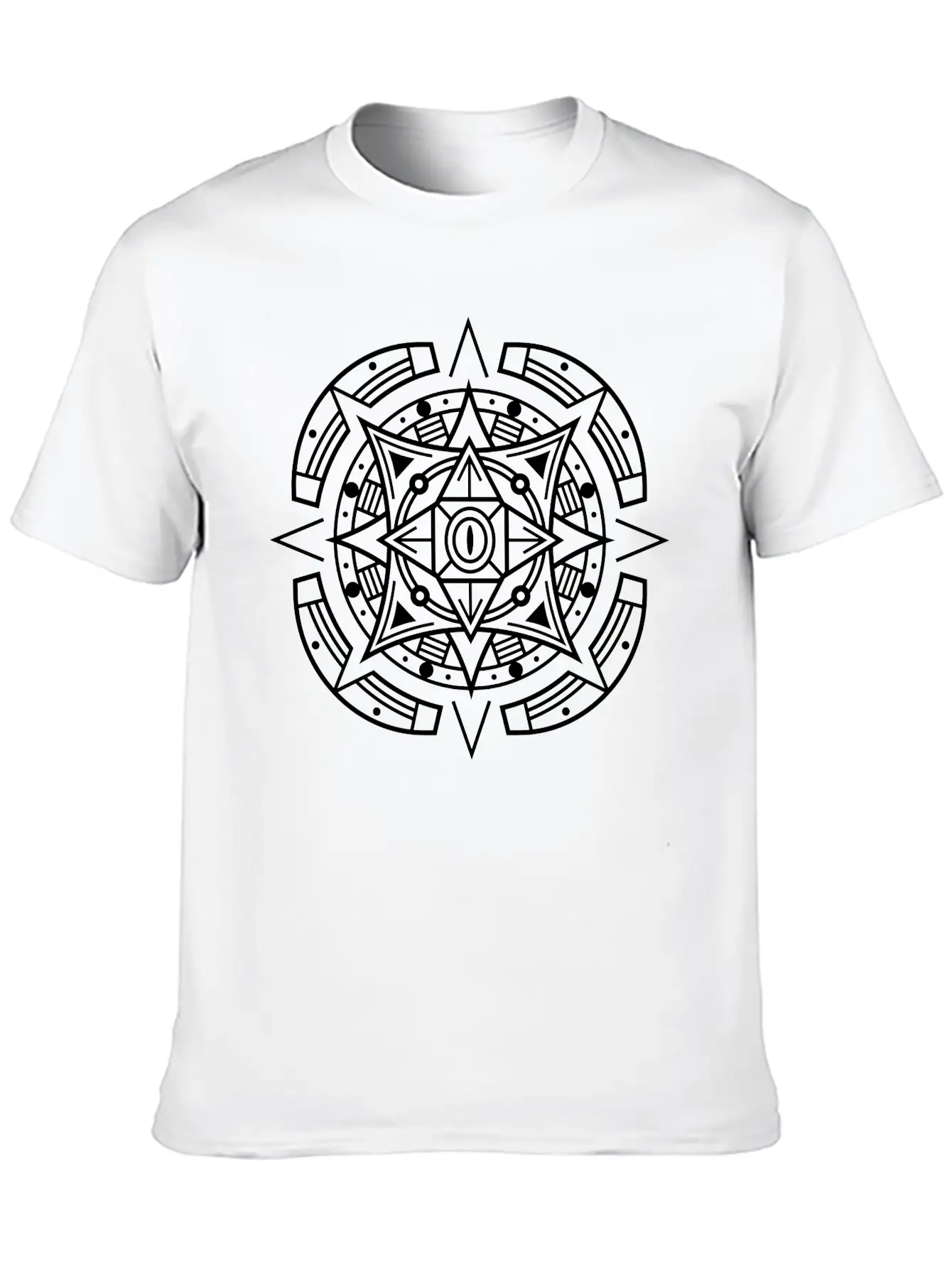Abstract Symmetry - Eye Stylish Everyday T-Shirt – Unisex Basic Cotton Tee