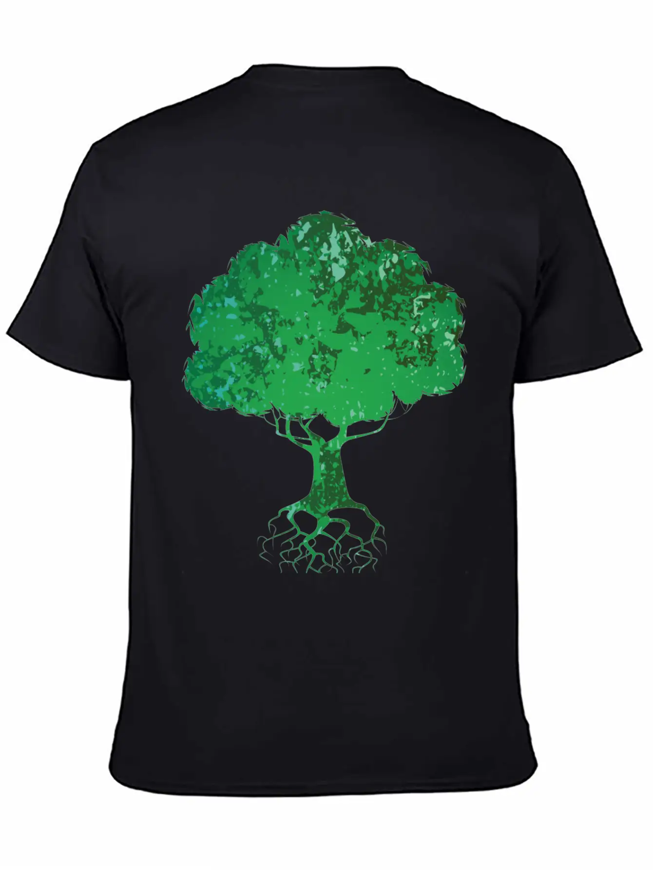 Abstract Tree Stylish Everyday T-Shirt – Unisex Basic Cotton Tee