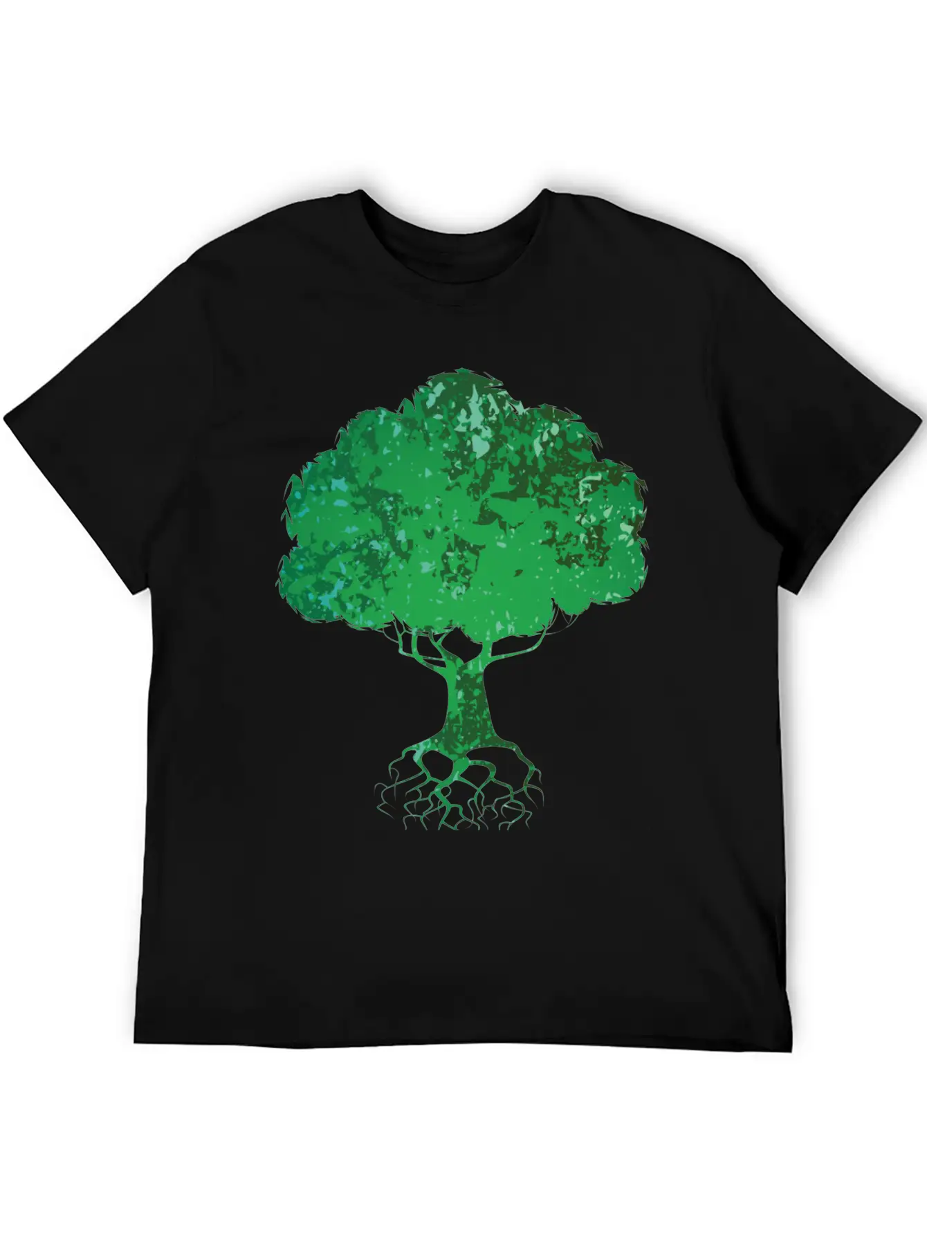 Abstract Tree Stylish Everyday T-Shirt – Unisex Basic Cotton Tee