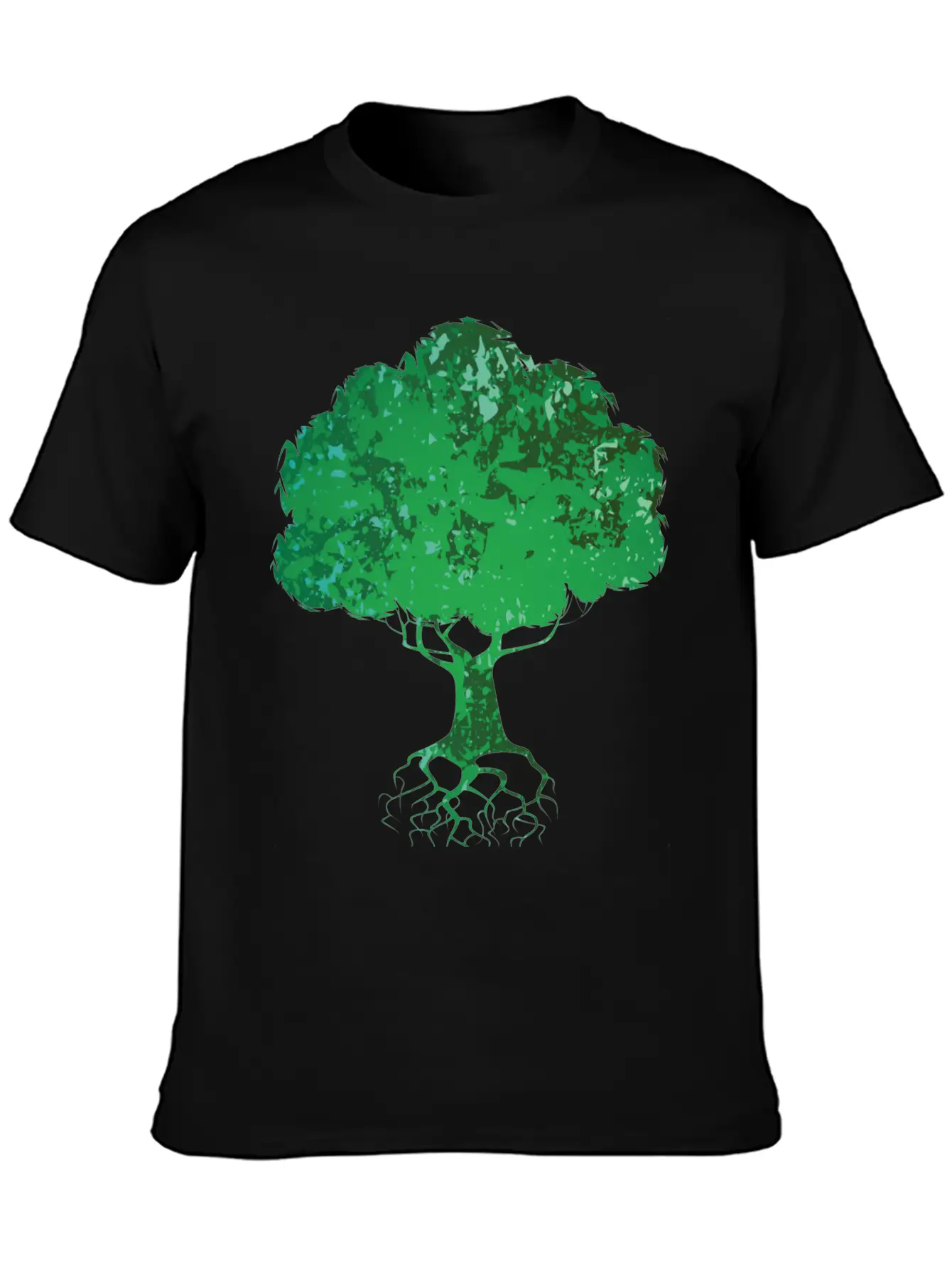 Abstract Tree Stylish Everyday T-Shirt – Unisex Basic Cotton Tee