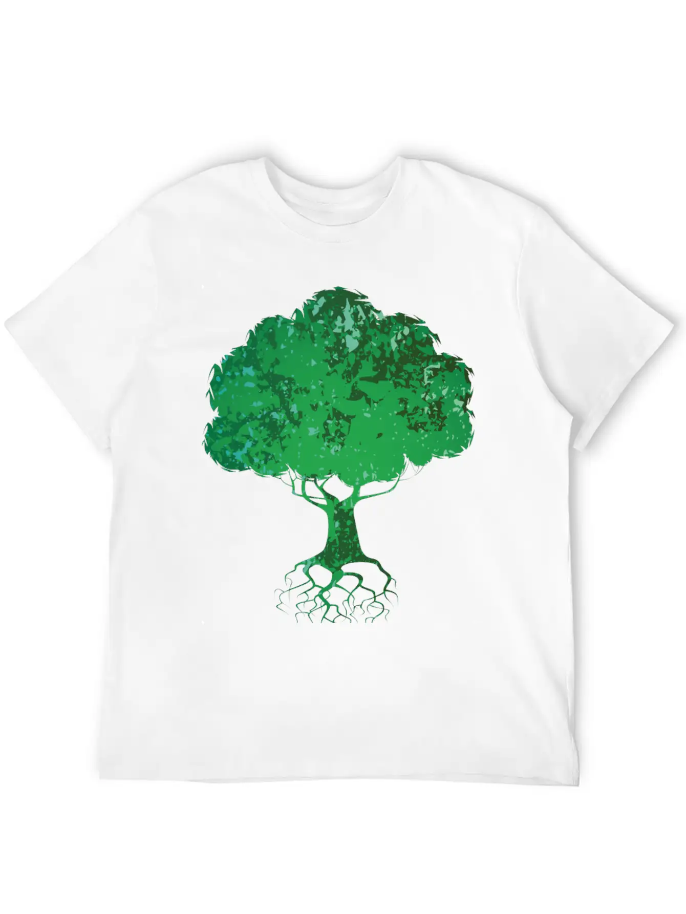 Abstract Tree Stylish Everyday T-Shirt – Unisex Basic Cotton Tee
