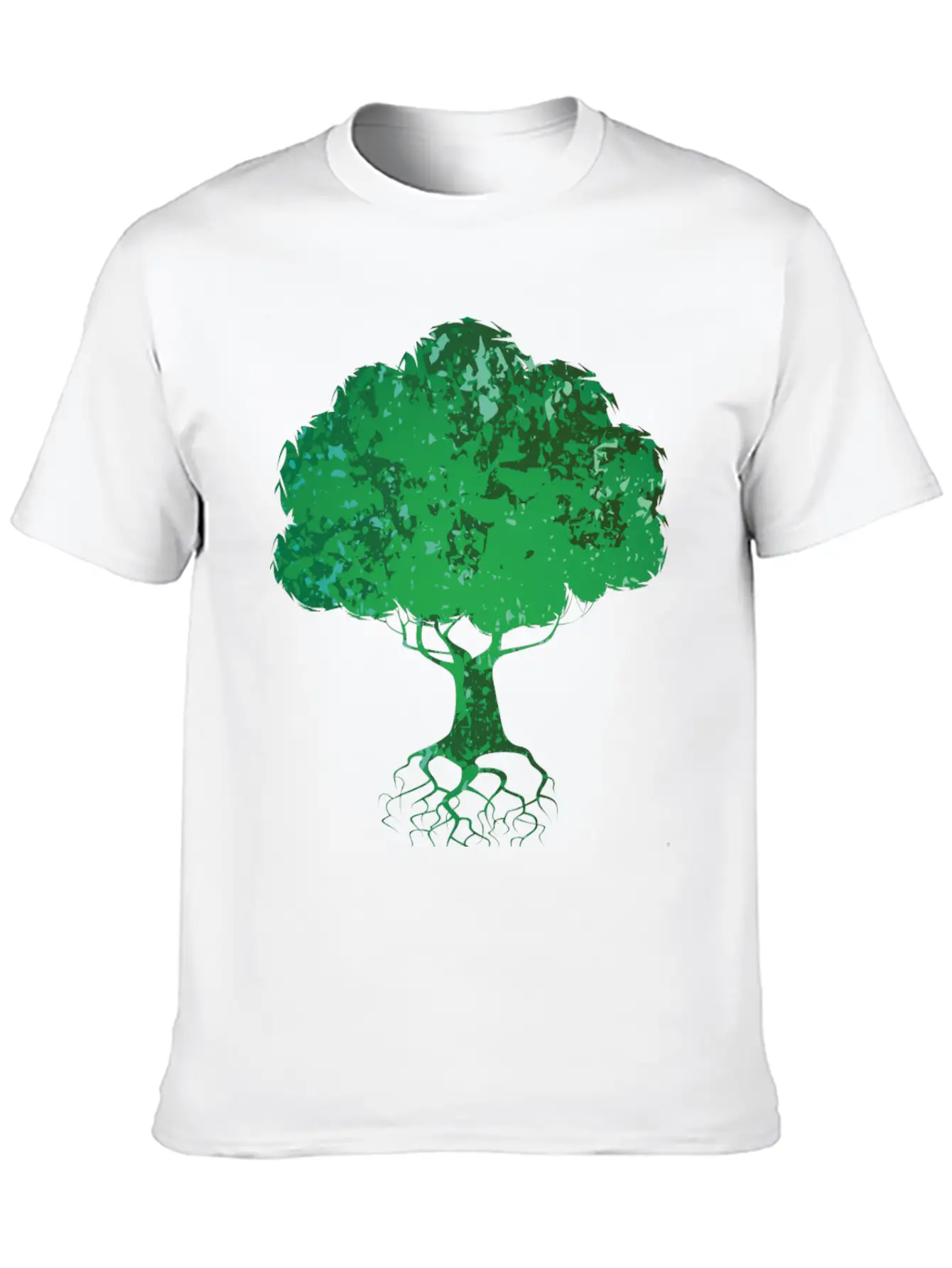 Abstract Tree Stylish Everyday T-Shirt – Unisex Basic Cotton Tee
