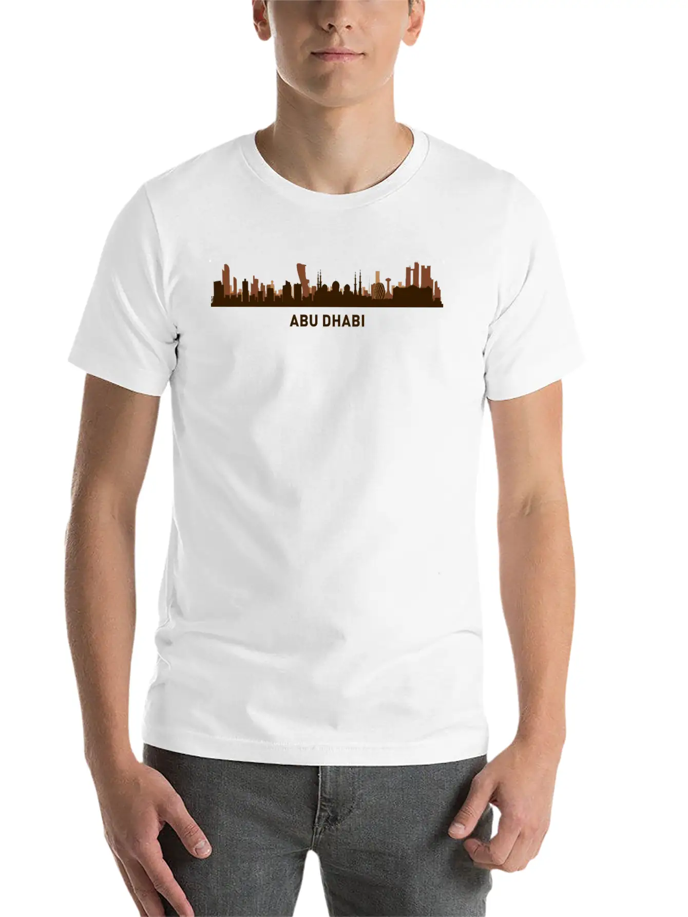 Abu Dhabi, United Arab Emirates Timeless Short Sleeve Tee – Comfy And Minimalist Design