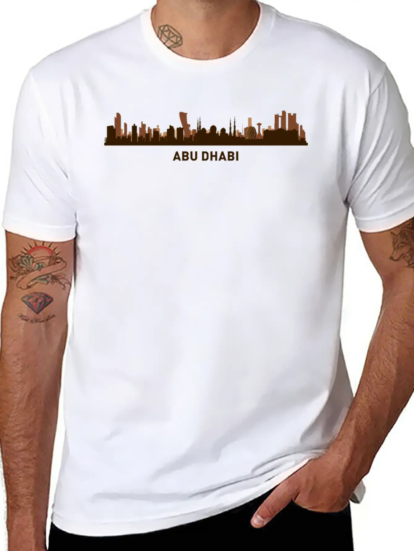 Abu Dhabi, United Arab Emirates Timeless Short Sleeve Tee – Comfy And Minimalist Design