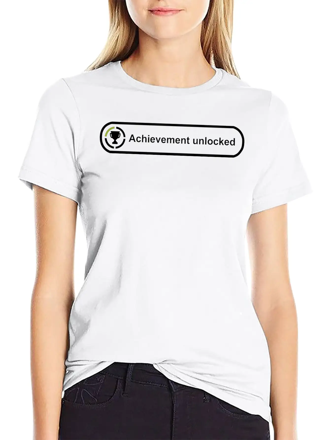 Achievement Unlocked Comfortable Minimalist Graphic Tee – Summer Style Essential