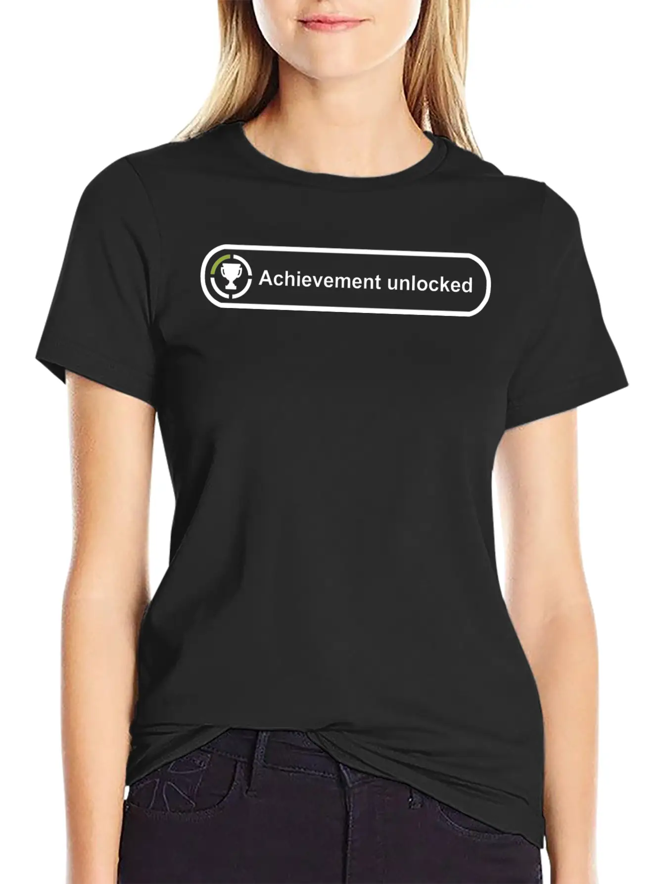 Achievement Unlocked Comfortable Minimalist Graphic Tee – Summer Style Essential