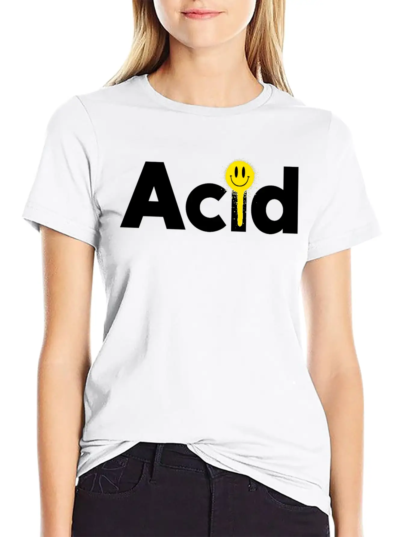 Acid Techno Stylish Everyday T-Shirt – Unisex Basic Cotton Tee