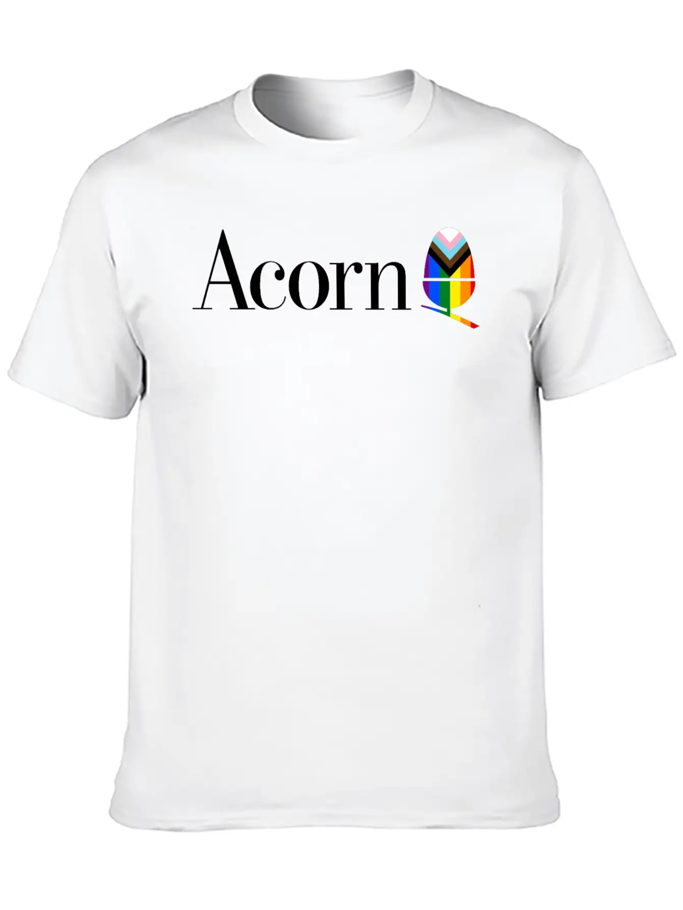 Acorn Progress Unisex Casual T-Shirt – Clean Design For Daily Comfort