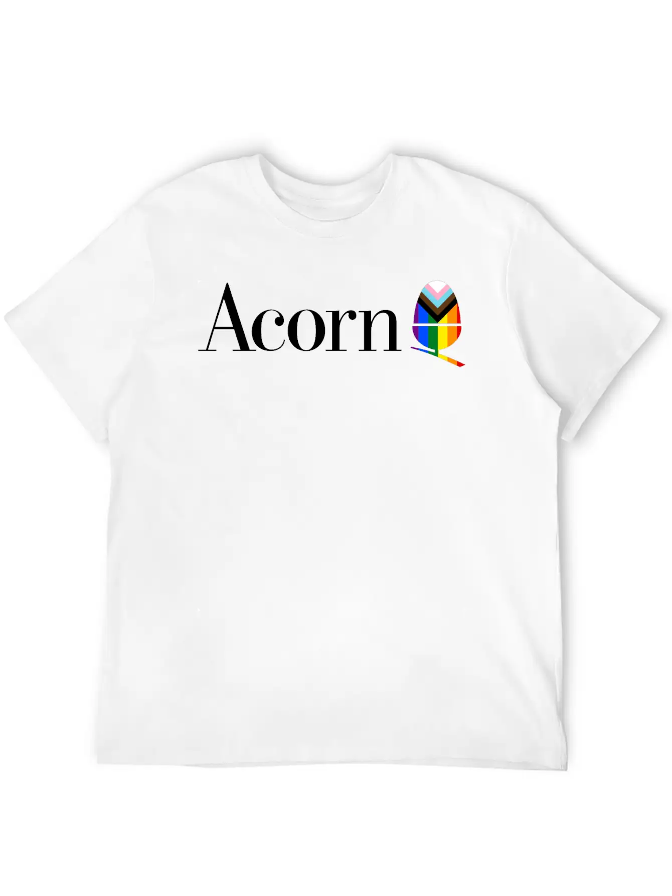 Acorn Progress Unisex Casual T-Shirt – Clean Design For Daily Comfort