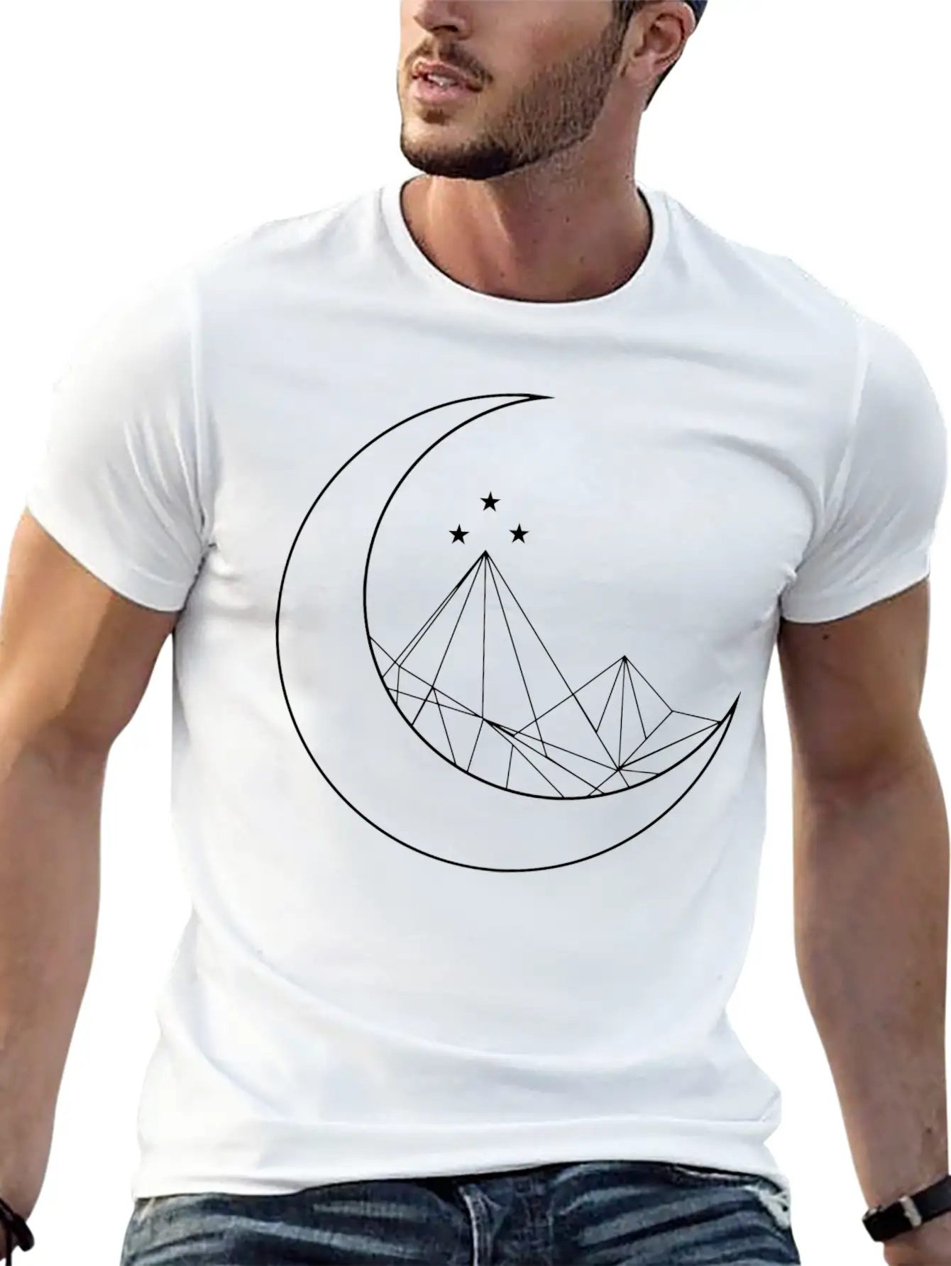 Acotar Acomaf Stars Night Court Tale Starry Night Stylish Everyday T-Shirt – Unisex Basic Cotton Tee