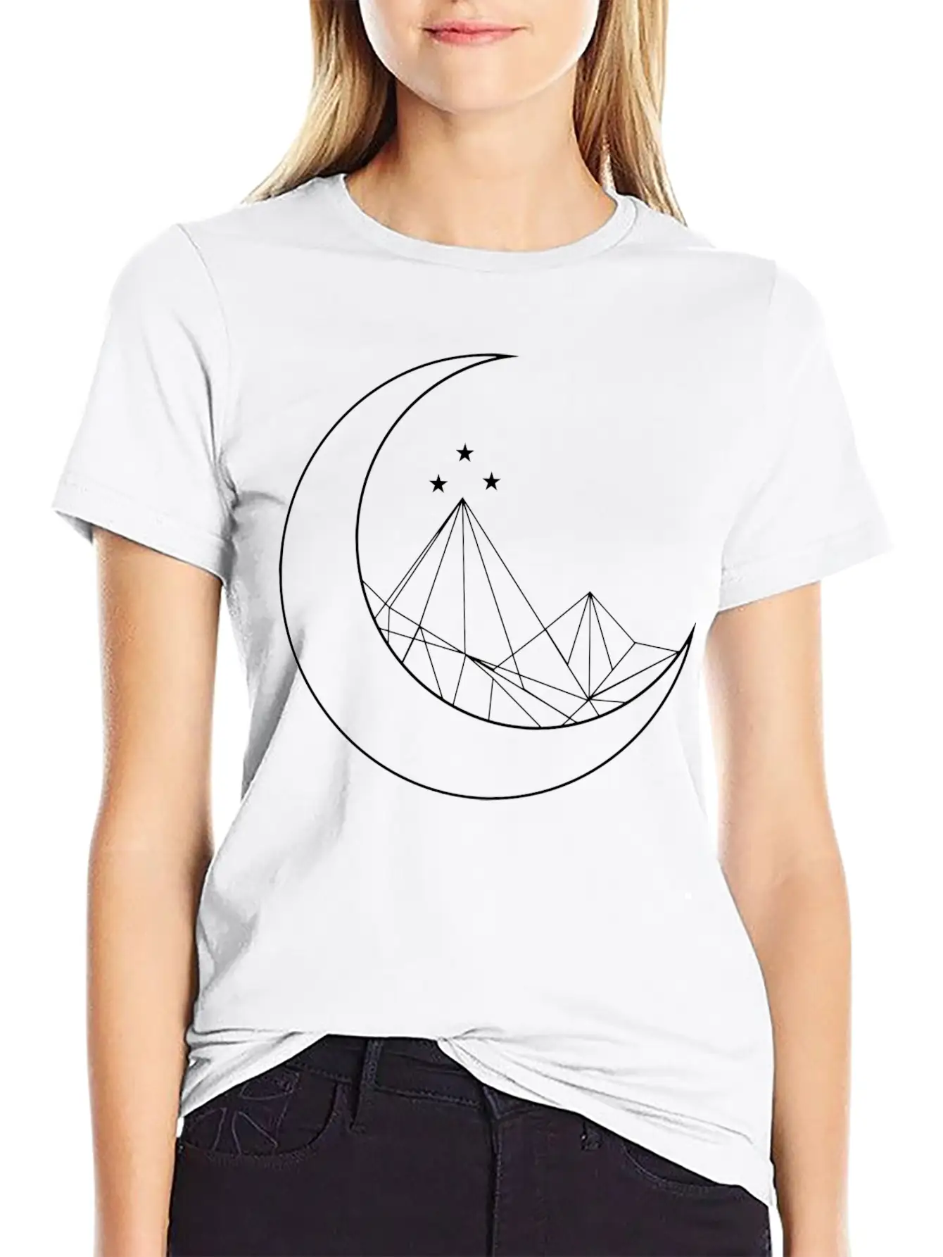 Acotar Acomaf Stars Night Court Tale Starry Night Stylish Everyday T-Shirt – Unisex Basic Cotton Tee