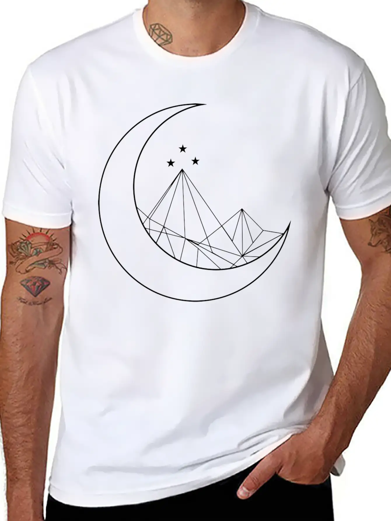 Acotar Acomaf Stars Night Court Tale Starry Night Stylish Everyday T-Shirt – Unisex Basic Cotton Tee