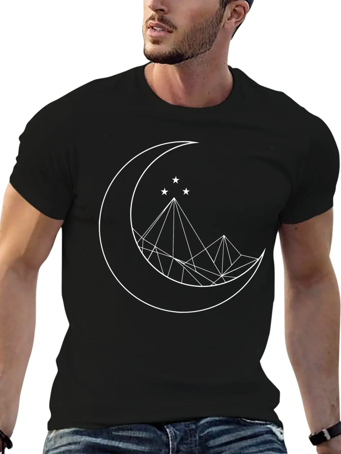 Acotar Acomaf Stars Night Court Tale Starry Night Stylish Everyday T-Shirt – Unisex Basic Cotton Tee