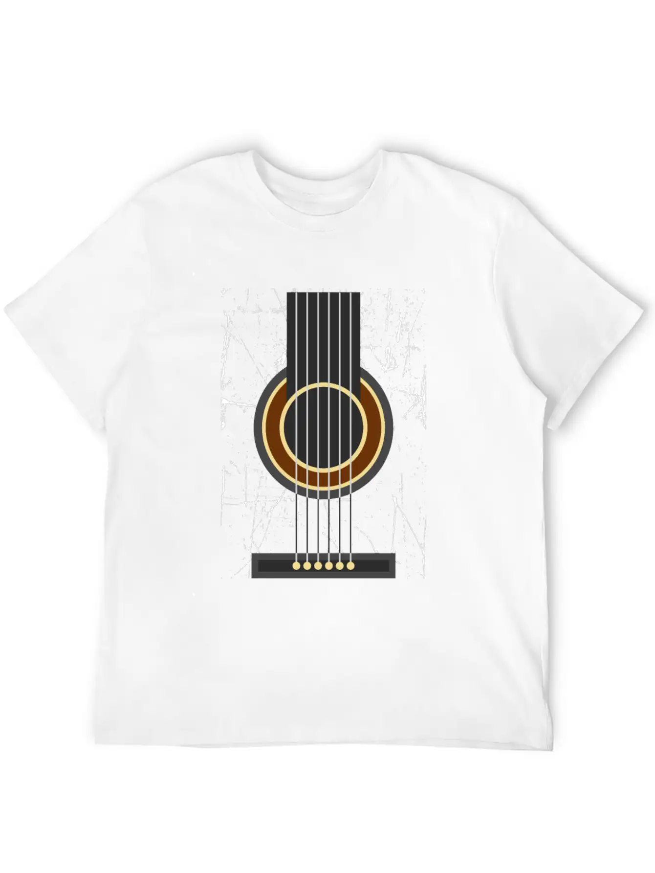 Acoustic Guitar Jamming And Good Play Basic Graphic T-Shirt – Daily Comfort In Soft Cotton