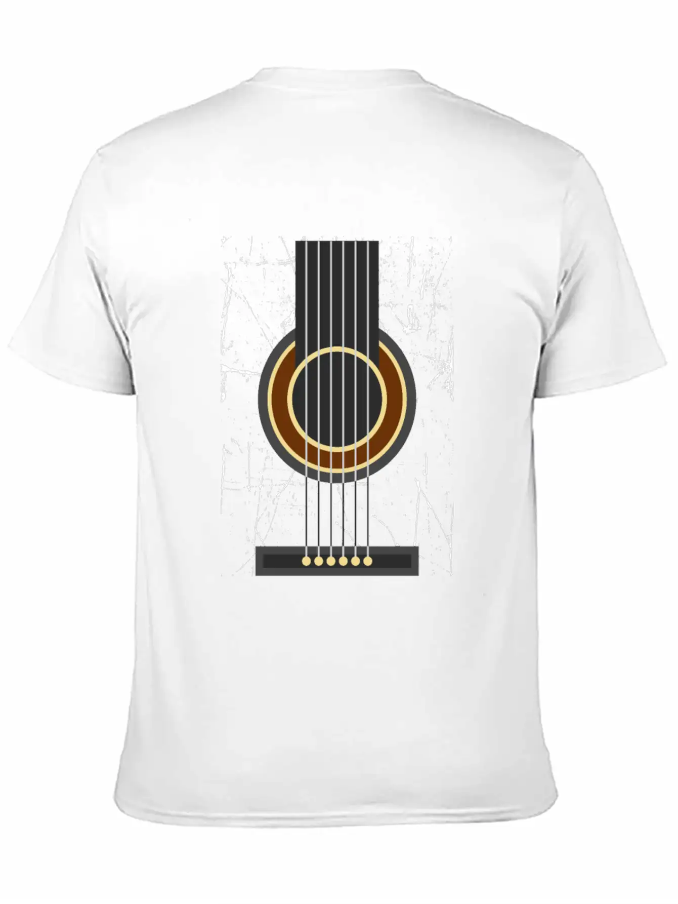 Acoustic Guitar Jamming And Good Play Basic Graphic T-Shirt – Daily Comfort In Soft Cotton