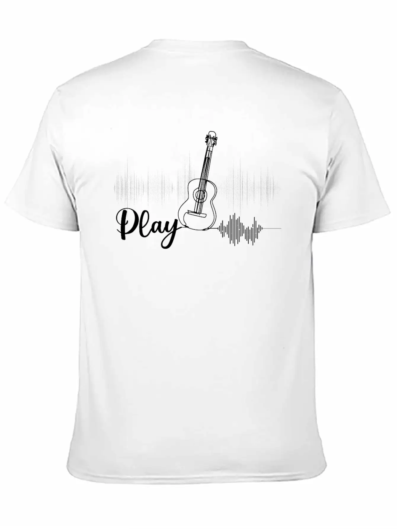 Acoustic Guitar Player Classic Rock And Roll Essential Unisex Summer Tee – Soft Cotton Casual Fit