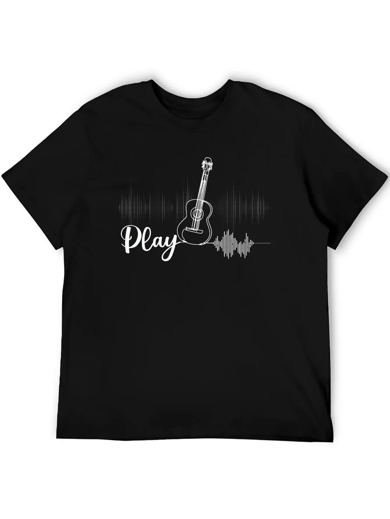 Acoustic Guitar Player Classic Rock And Roll Essential Unisex Summer Tee – Soft Cotton Casual Fit