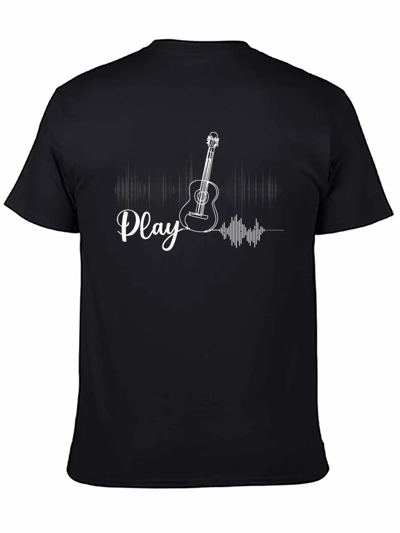 Acoustic Guitar Player Classic Rock And Roll Essential Unisex Summer Tee – Soft Cotton Casual Fit