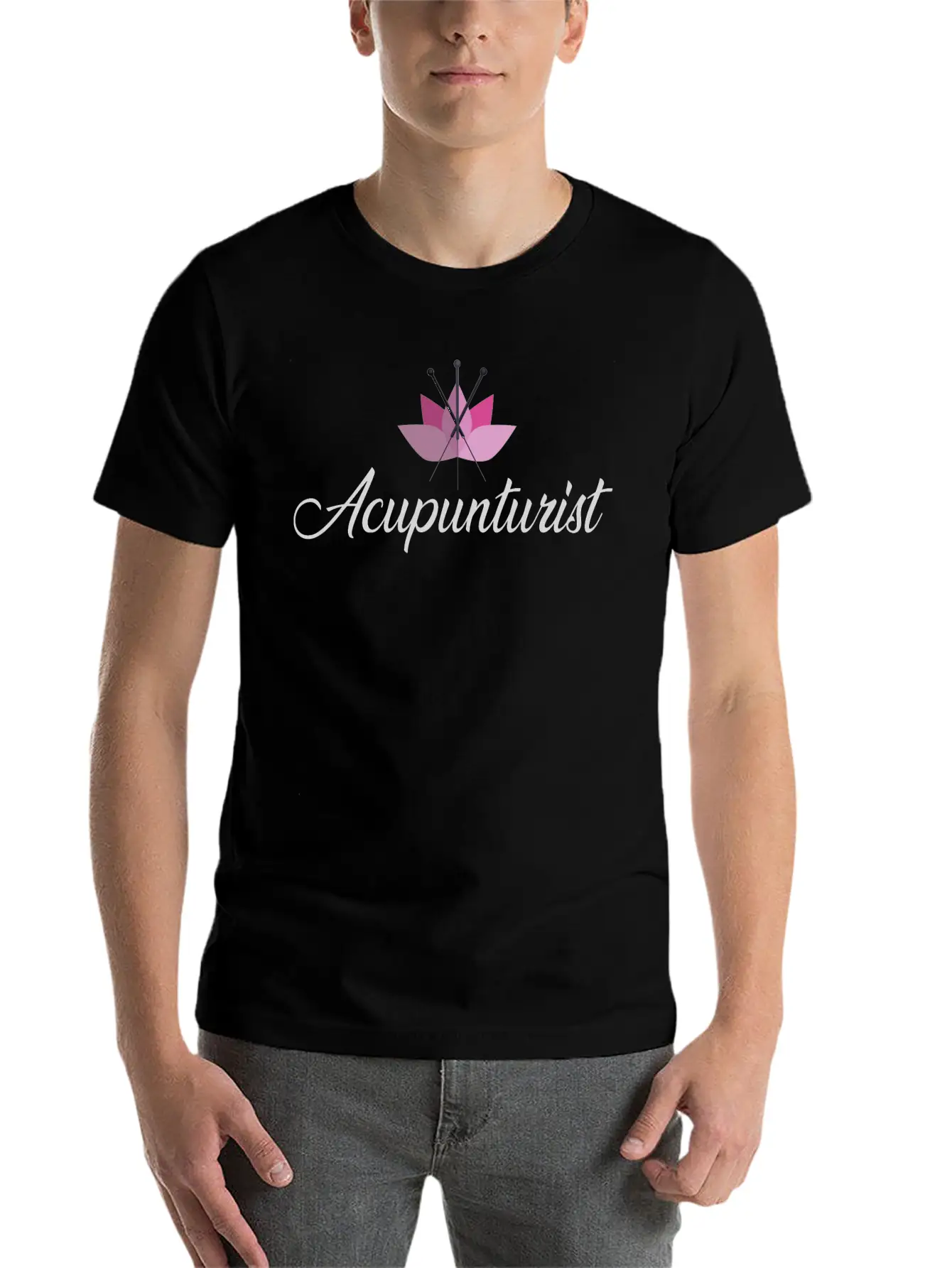 Acupuncturist B Timeless Short Sleeve Tee – Comfy And Minimalist Design