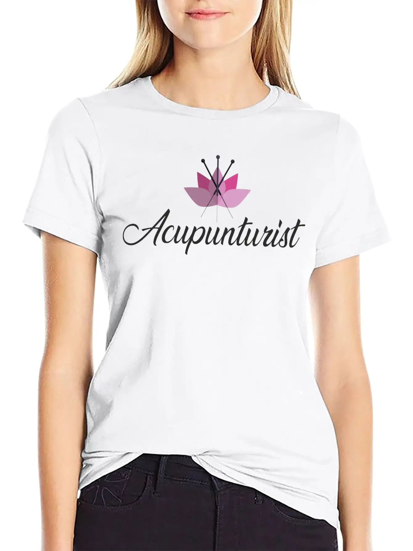 Acupuncturist B Timeless Short Sleeve Tee – Comfy And Minimalist Design