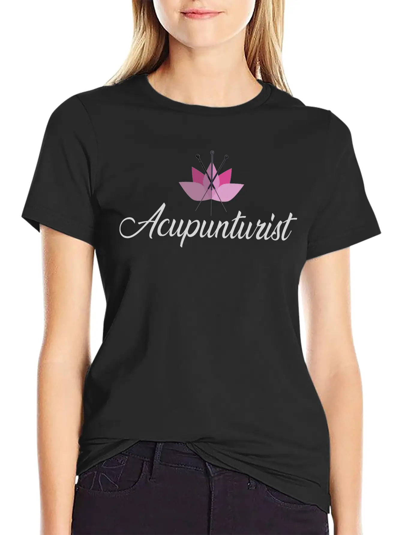 Acupuncturist B Timeless Short Sleeve Tee – Comfy And Minimalist Design