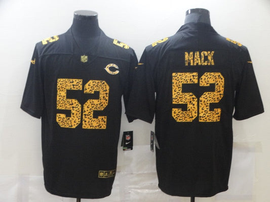 Men's Chicago Bears Khalil Mack #52 Black Player Game Jerseys