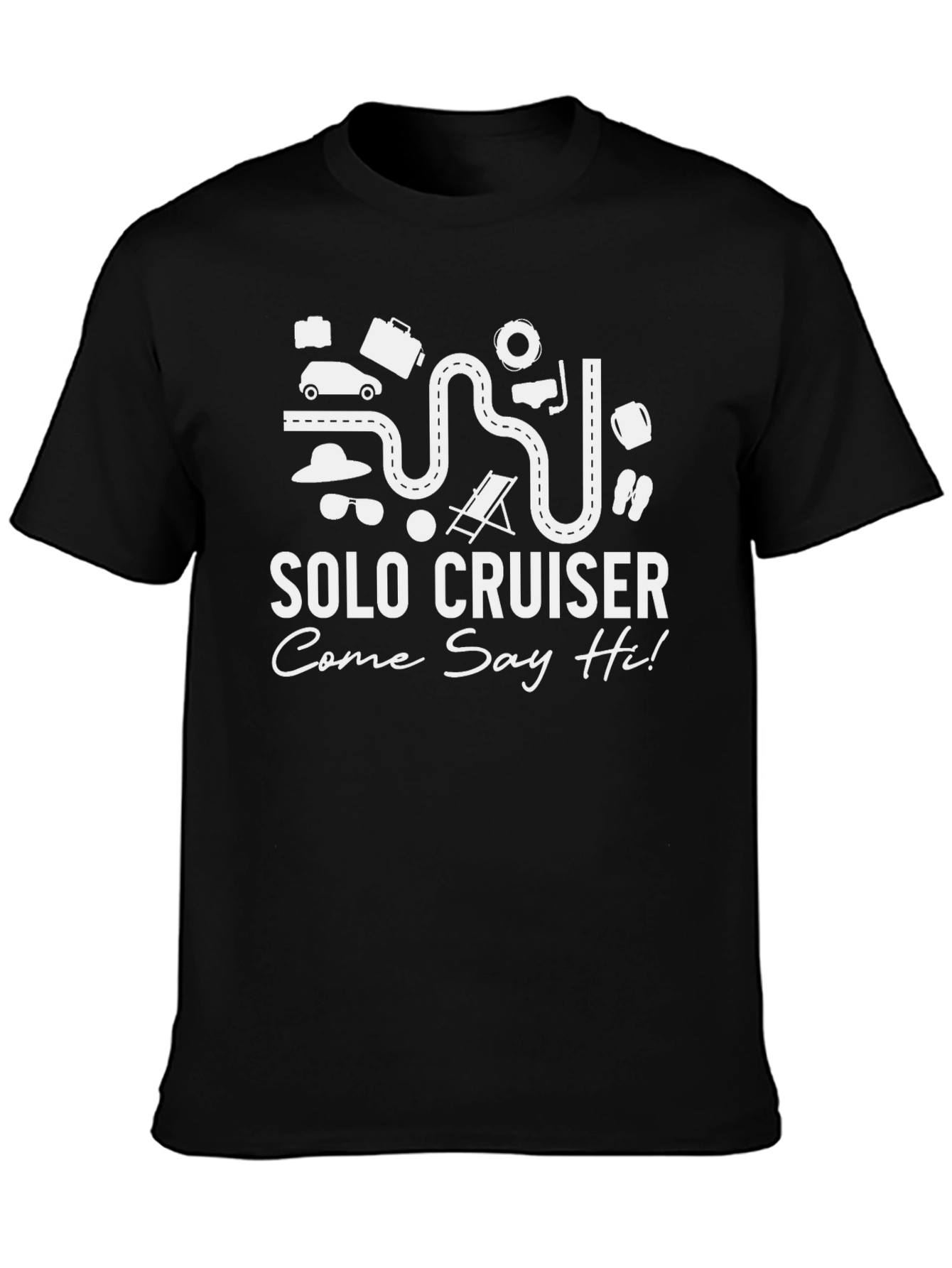 Solo Cruiser T-Shirt - Road Trip Ready!