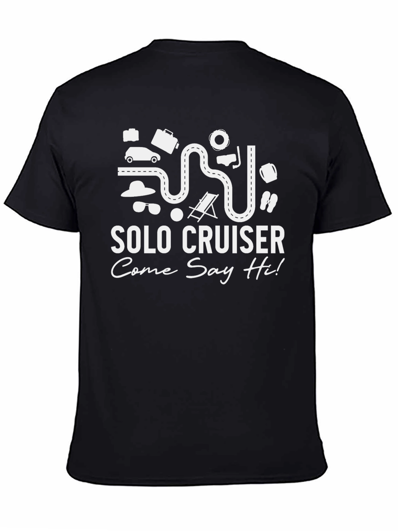Solo Cruiser T-Shirt - Road Trip Ready!