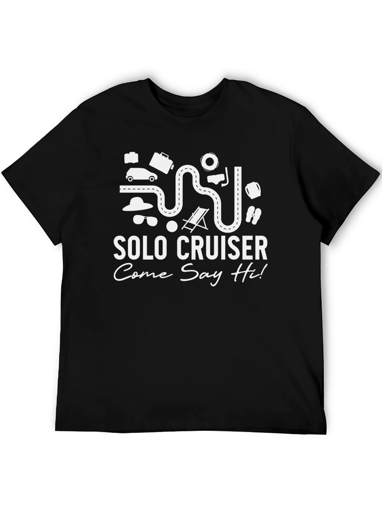 Solo Cruiser T-Shirt - Road Trip Ready!