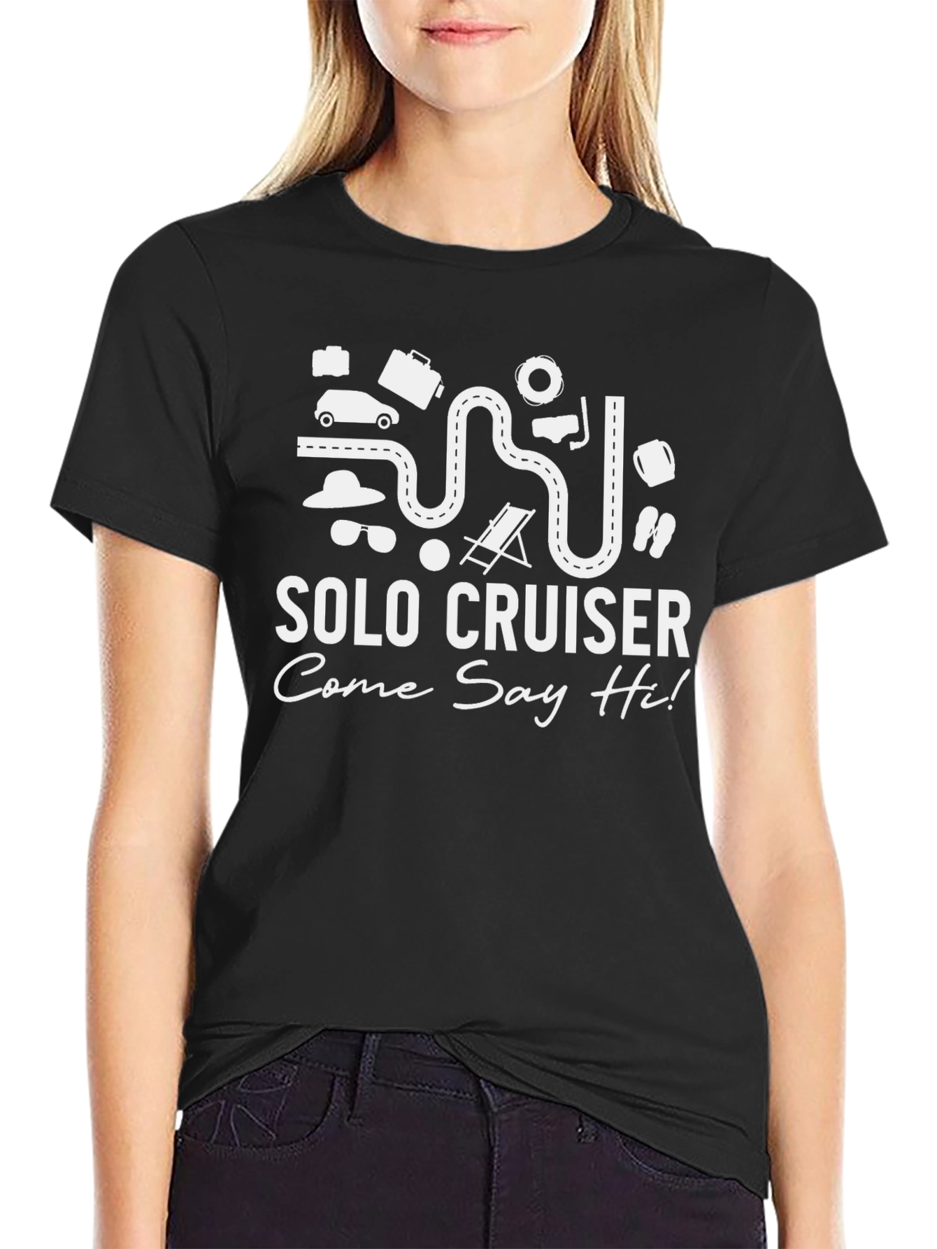 Solo Cruiser T-Shirt - Road Trip Ready!