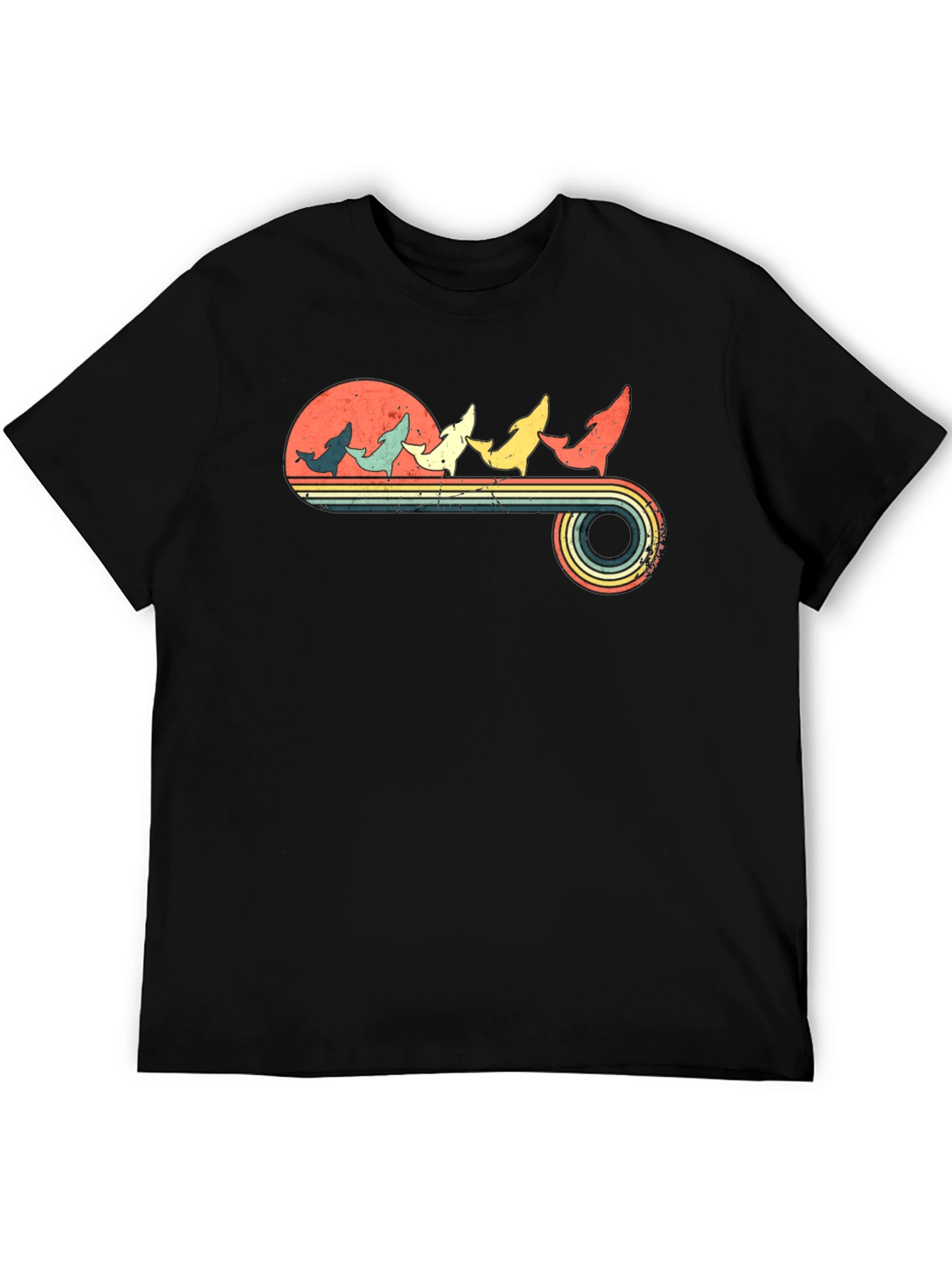 Retro Dolphin T-Shirt