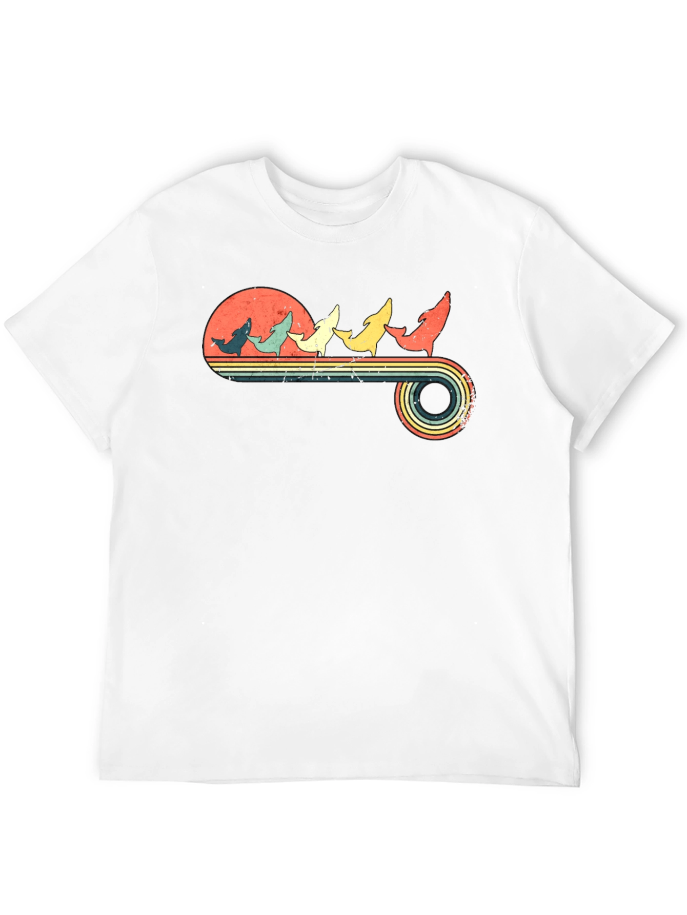 Retro Dolphin T-Shirt